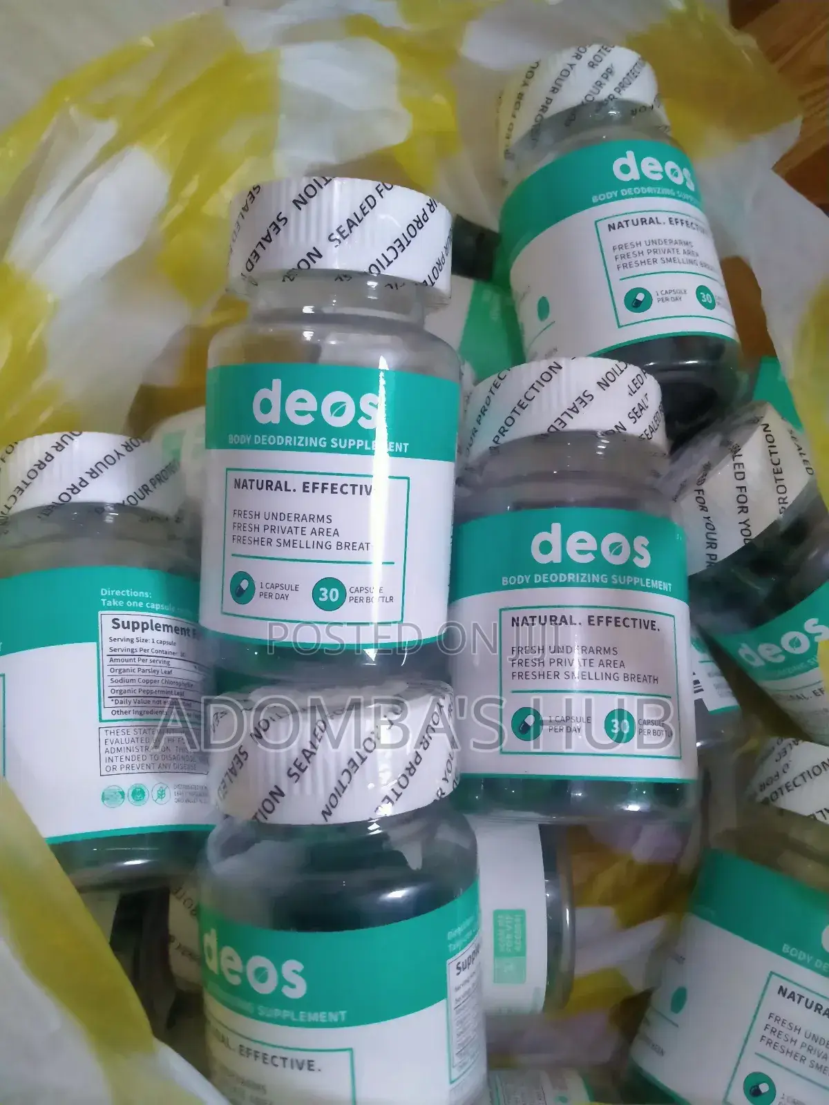 Deos- Body Deodorizing Supplement