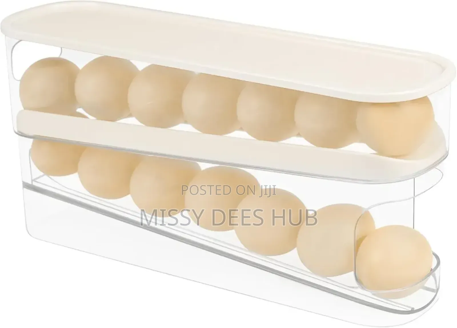 2 Layer Rolling Egg Dispenser/ Holder
