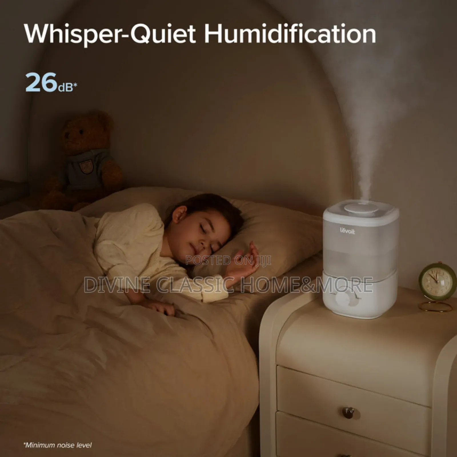 Levoit 2.5l Top Fill Cool Mist Humidifiers