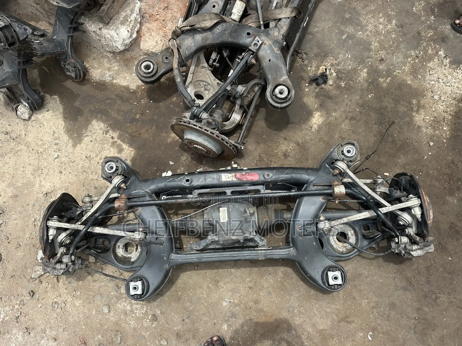 Mercedes Benz C250 2013-2014 Back Axle Complete