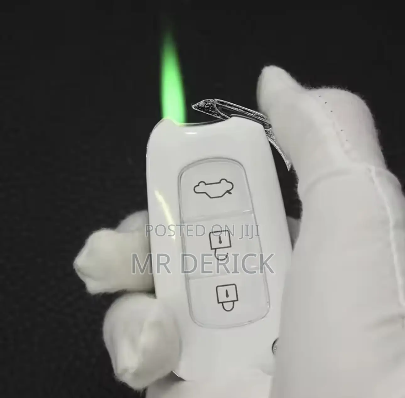 BMW Car Key Shape Model Windproof Inflatable Gas Lighter