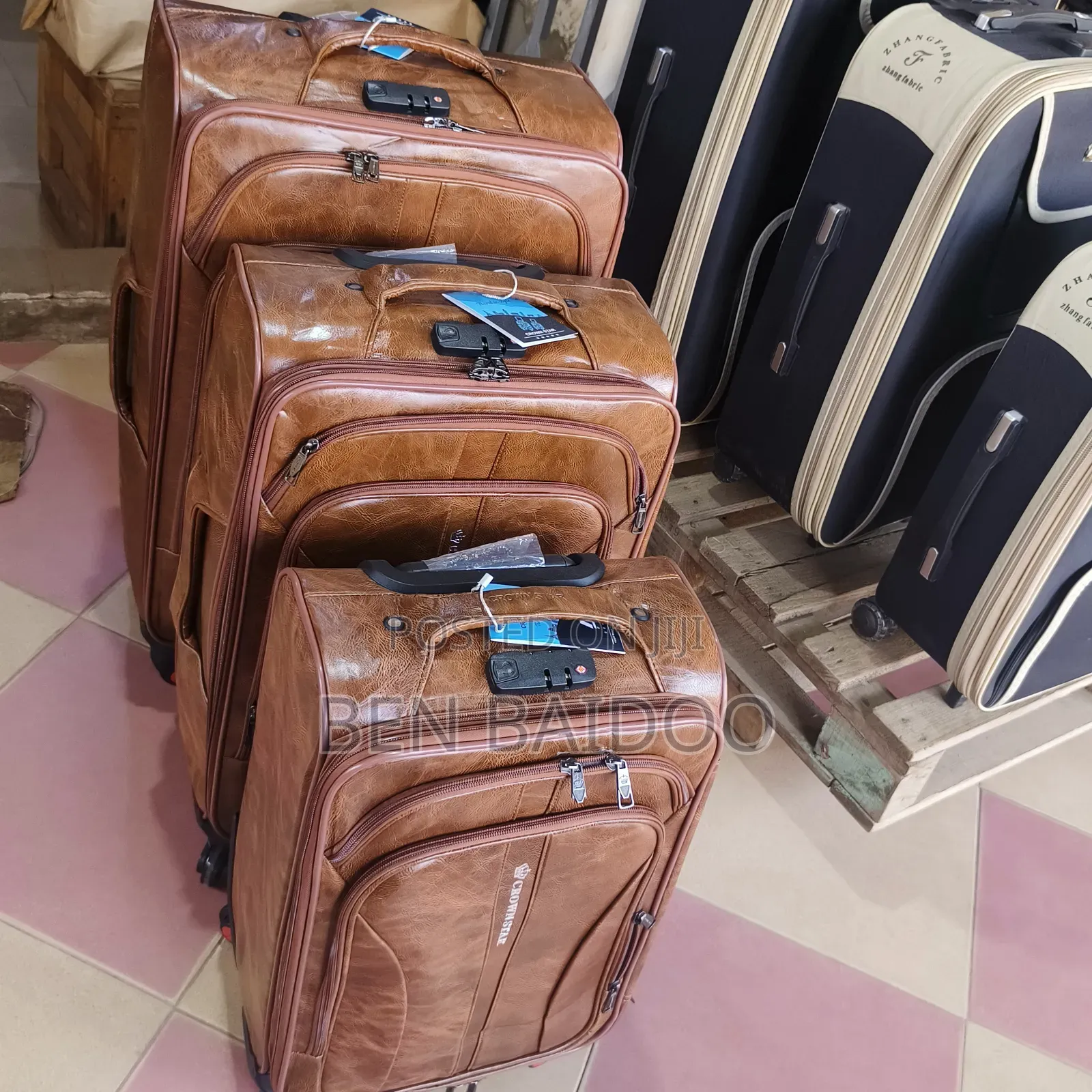 Leather 3in1 Traveling Bag