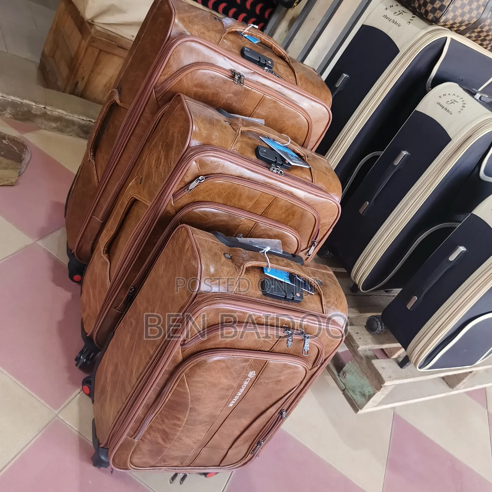 Leather 3in1 Traveling Bag