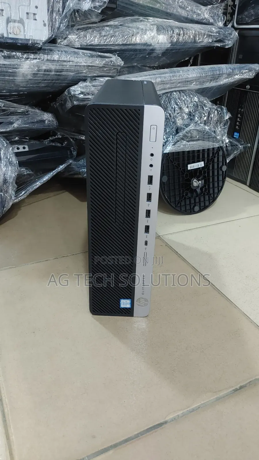 Desktop Computer HP EliteDesk 800 G4 8GB Intel Core i5 HDD 500GB