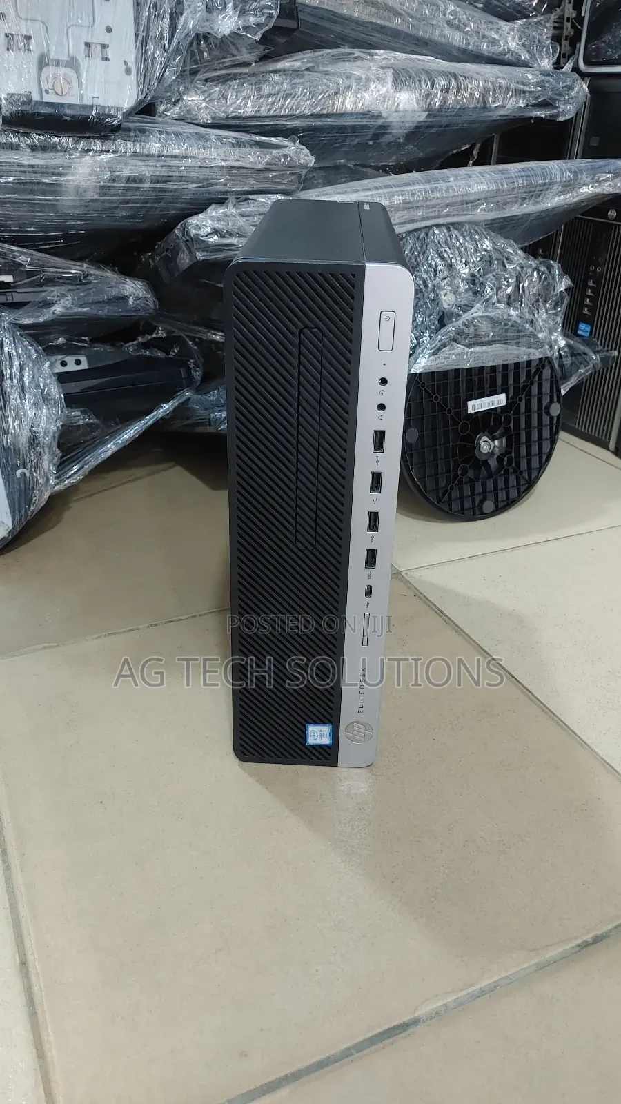 Desktop Computer HP EliteDesk 800 G4 8GB Intel Core i5 HDD 500GB