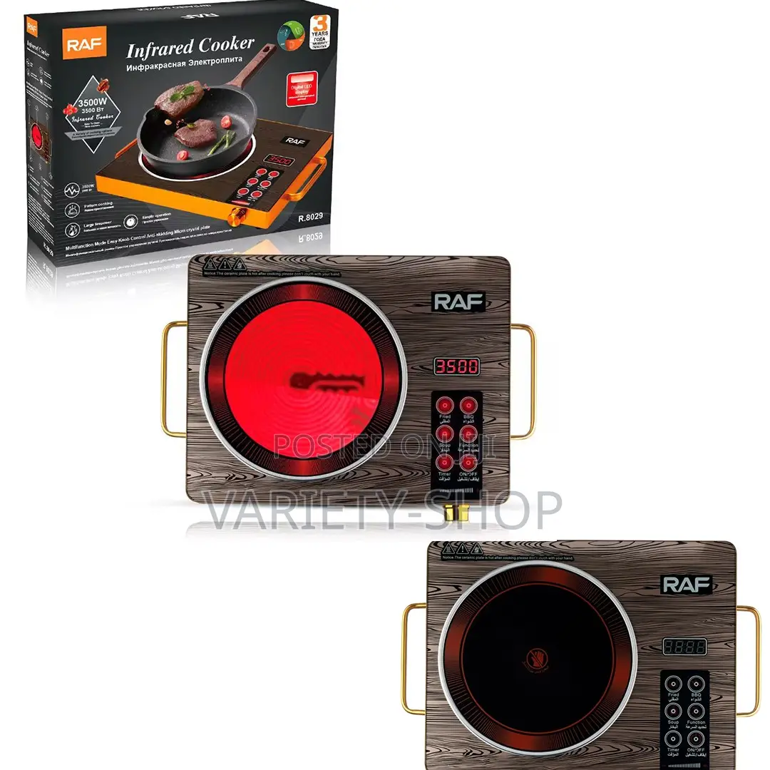 Raf Infrared Electric Cooker 3500w – Single Burner