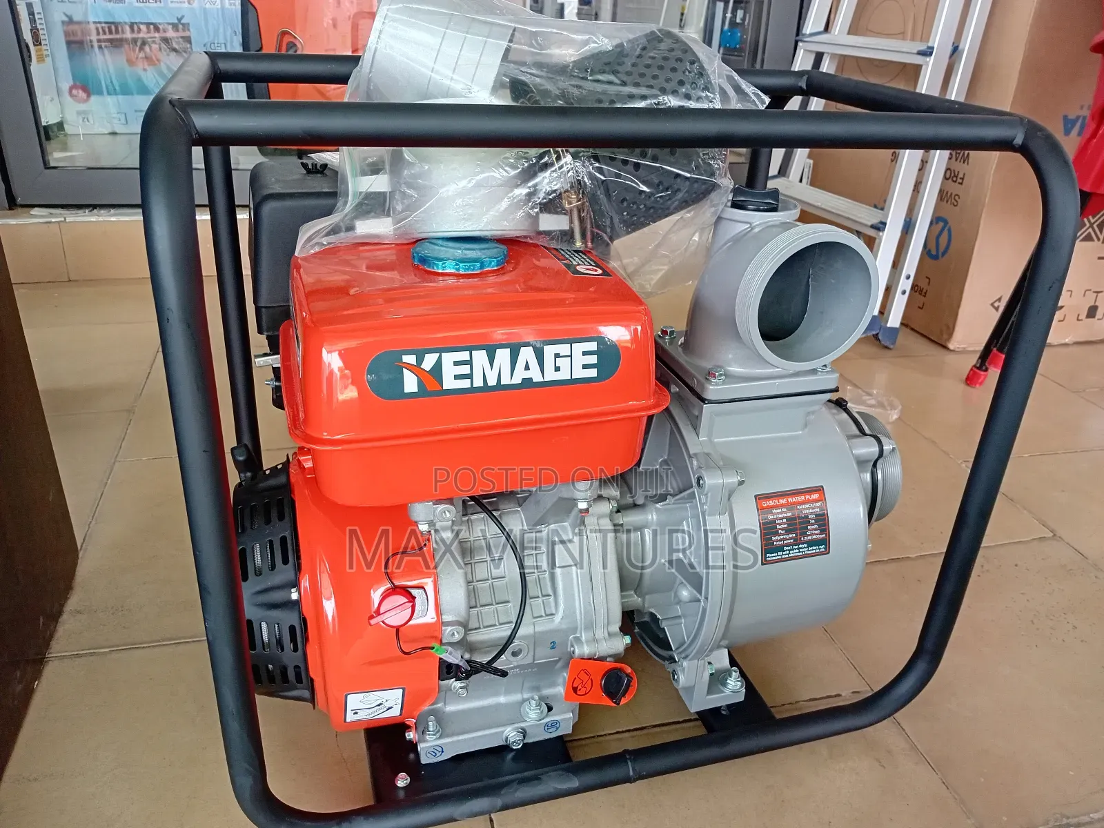 4 Inches Kemage Water Pump Gasoline 4" Lasting Performance