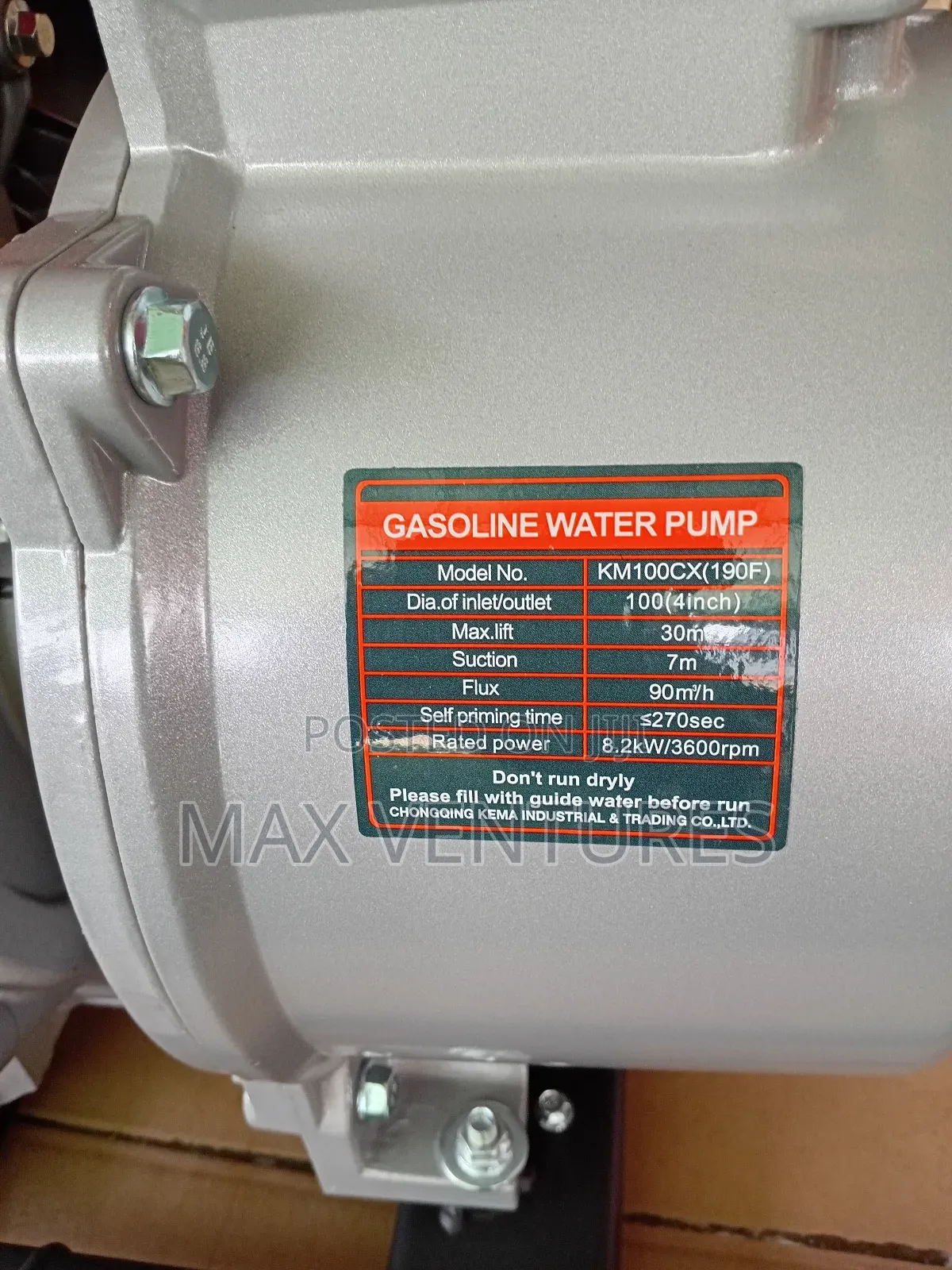 4" Gasoline Water Pump for Irrigation 4 Inches Water Pump Trusted Hub