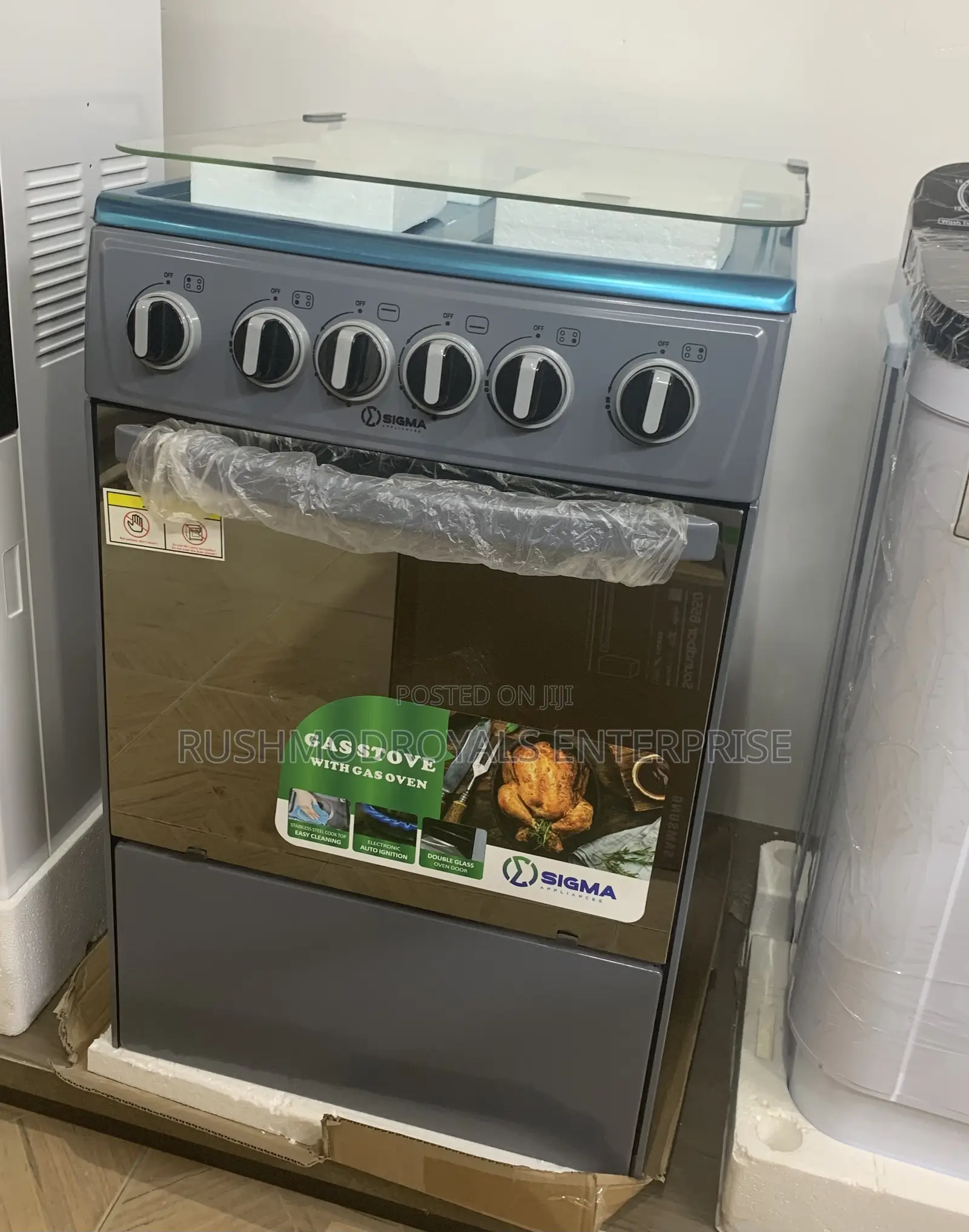 Sigma Stainless 4 Burner Gas Cooker
