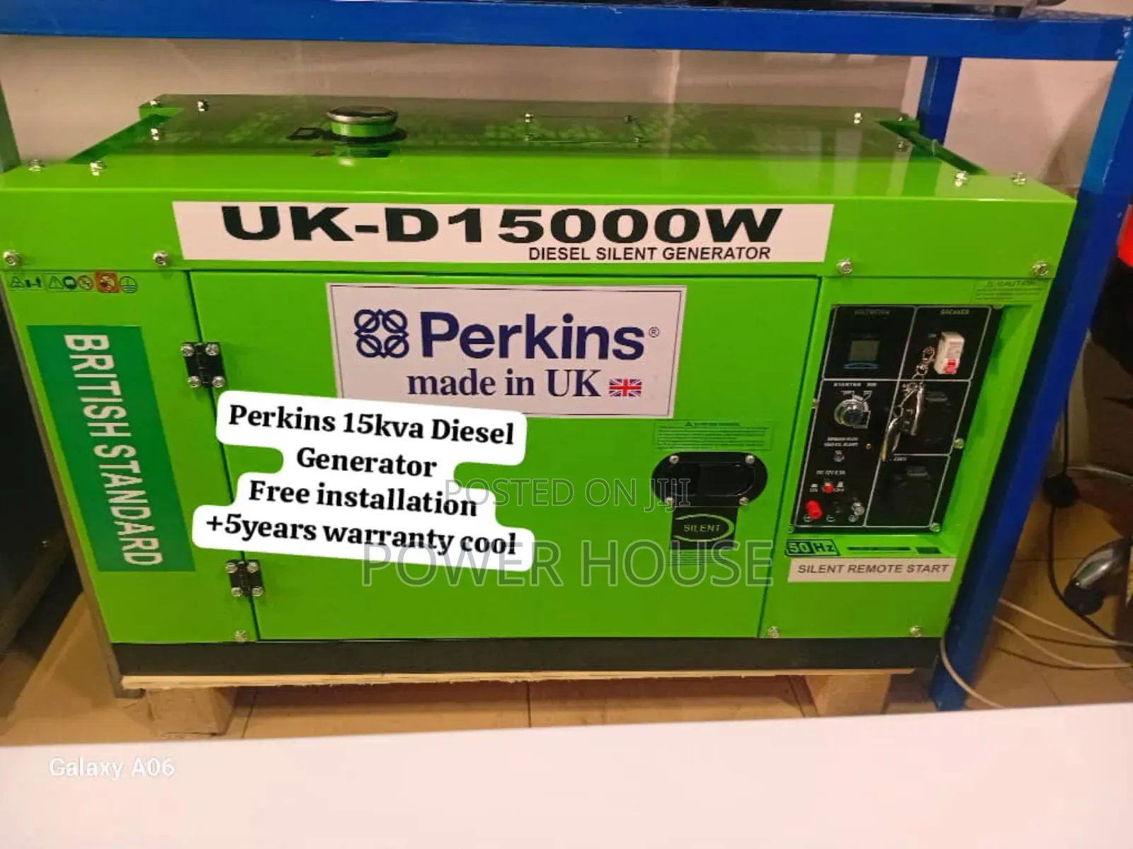 Muse Energy Perkins Diesel Generator 15kva Silent Perkins Generator