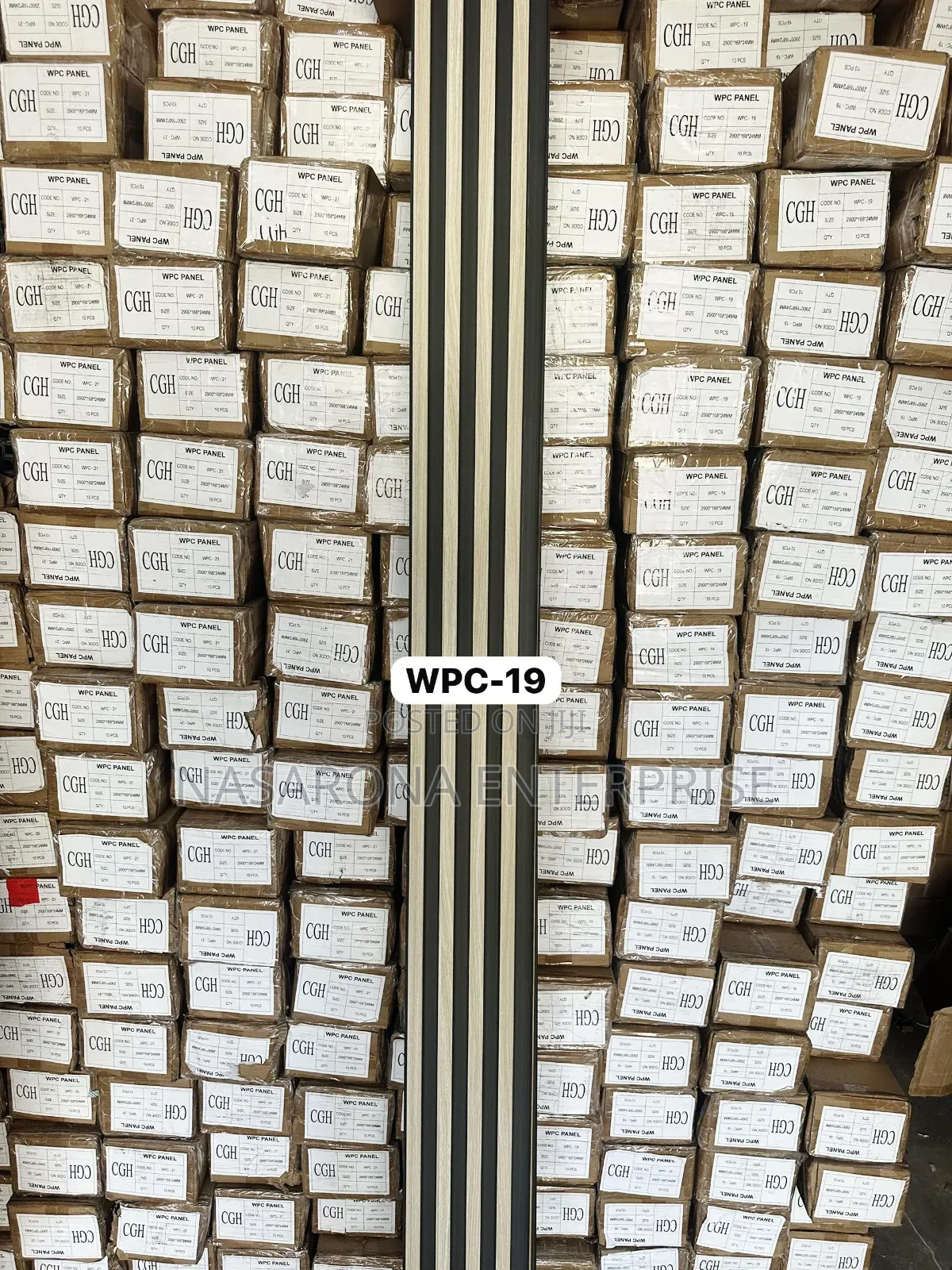 WPC Fluted Wall Pannels 10ft by 6inches