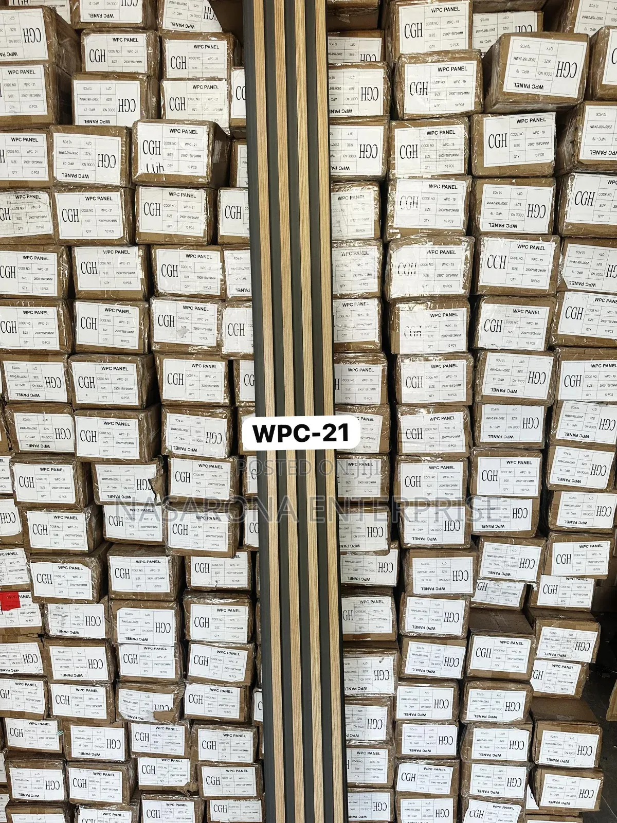 WPC Fluted Wall Pannels 10ft by 6inches