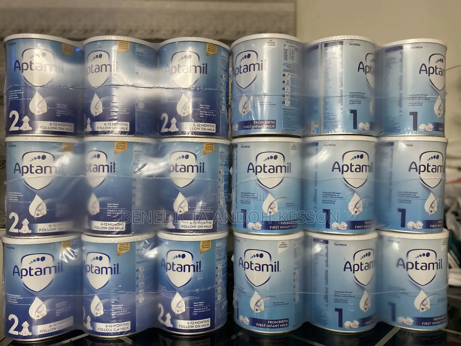 Aptamil Infant Formula Stage 1 and 2