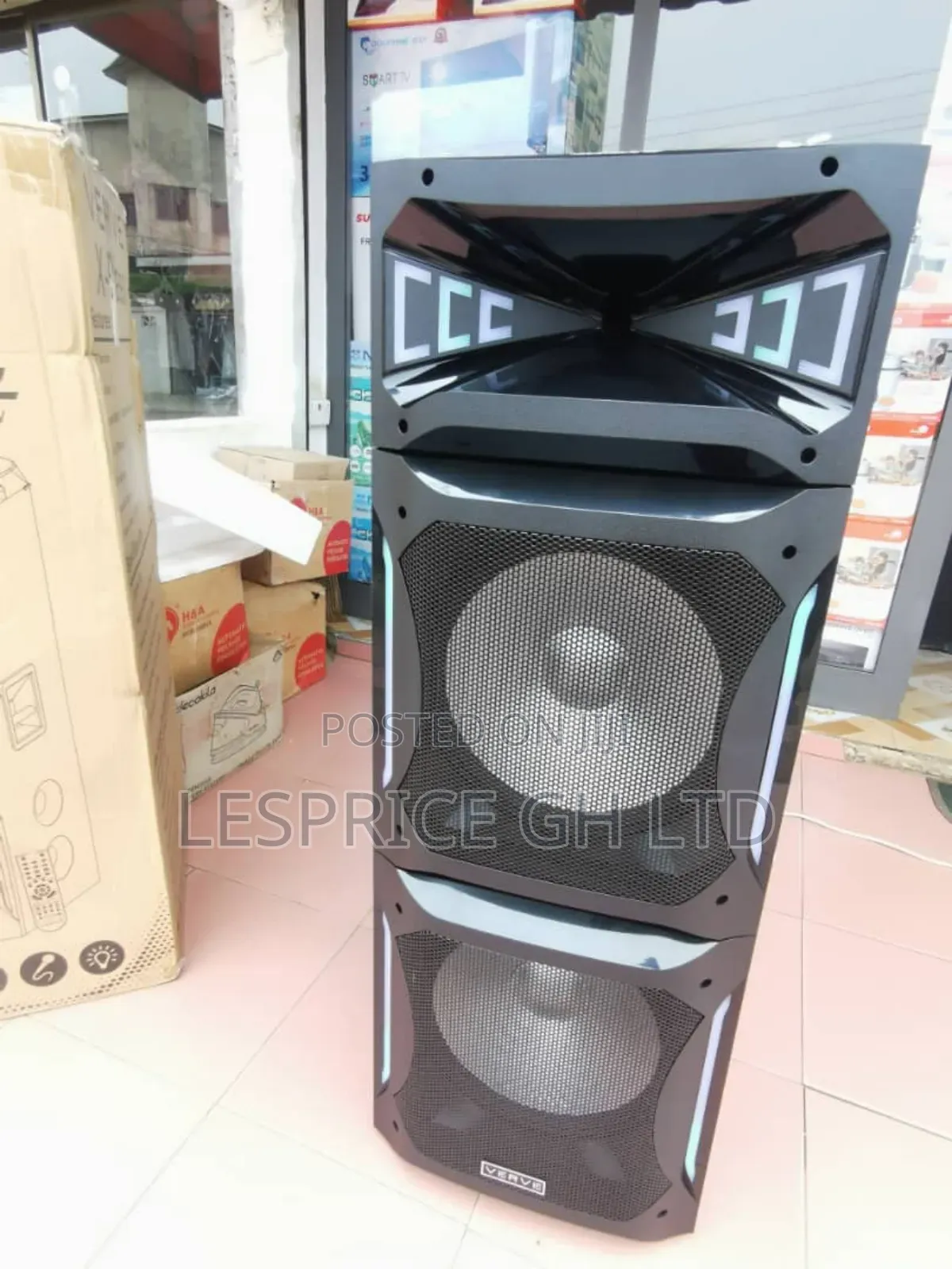 Loud Clear Bumber Bass Speaker /500w