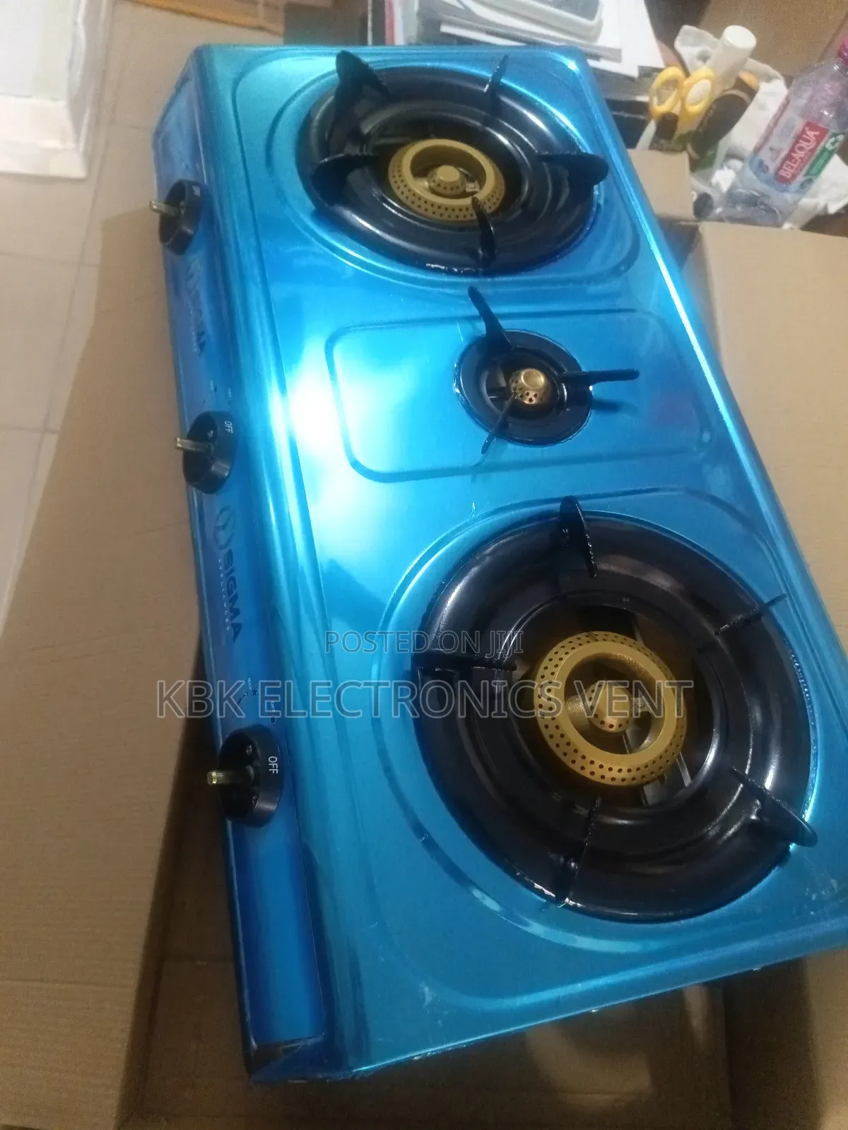 Sigma 3burner Stainless Steel Stove