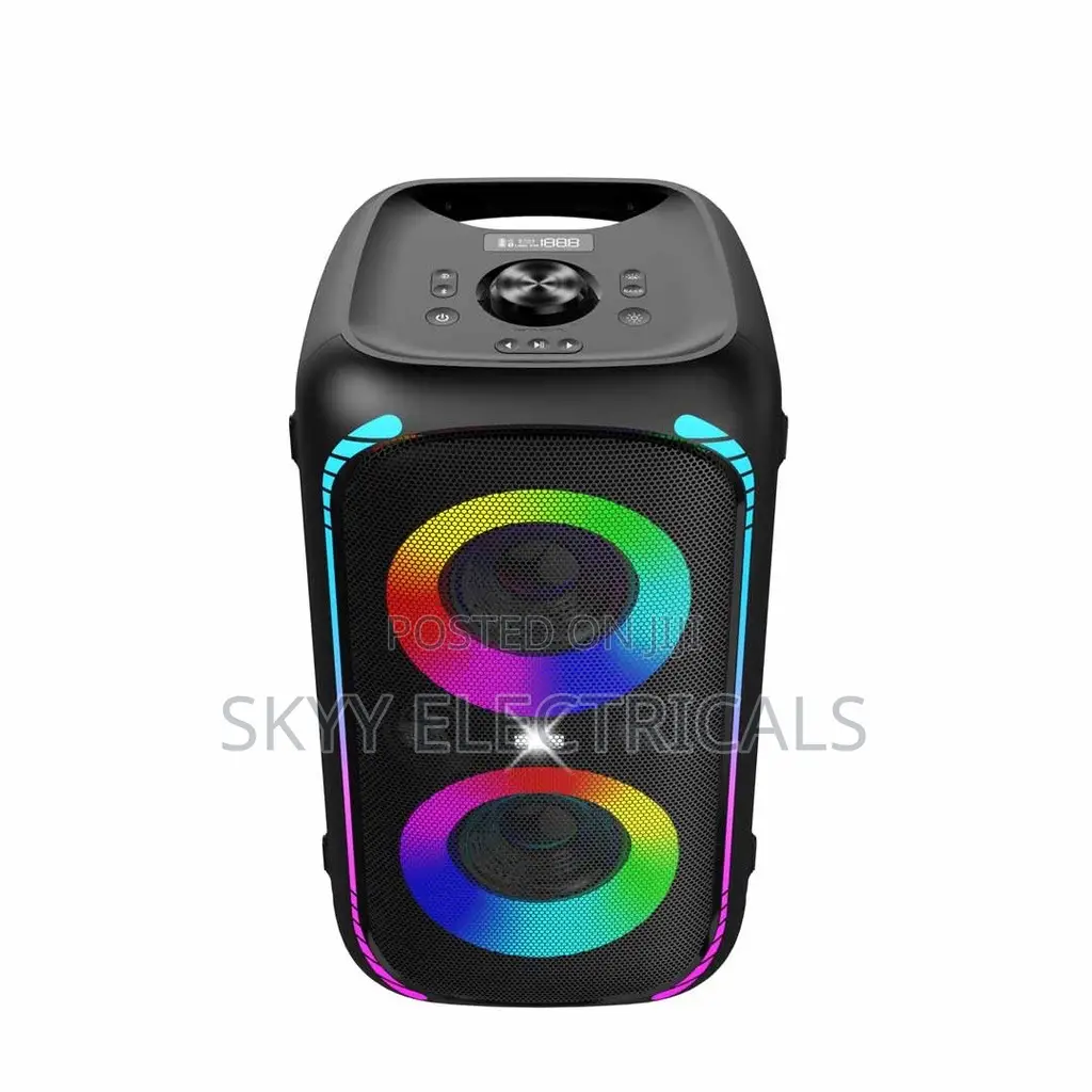 Porodo Soundtec 640w Party Speaker With Trolley - Black