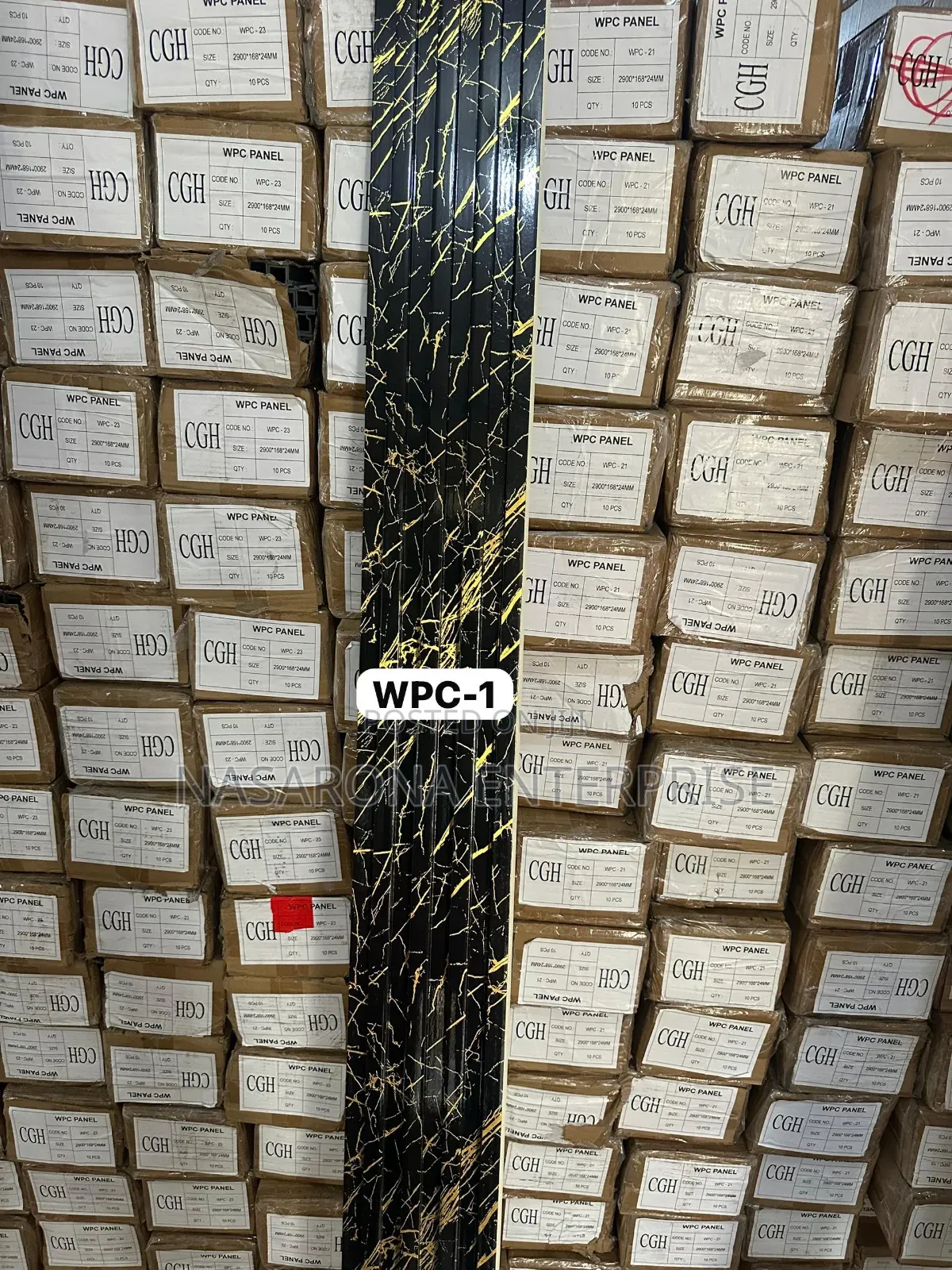 10ft Fluted Wall Pannels