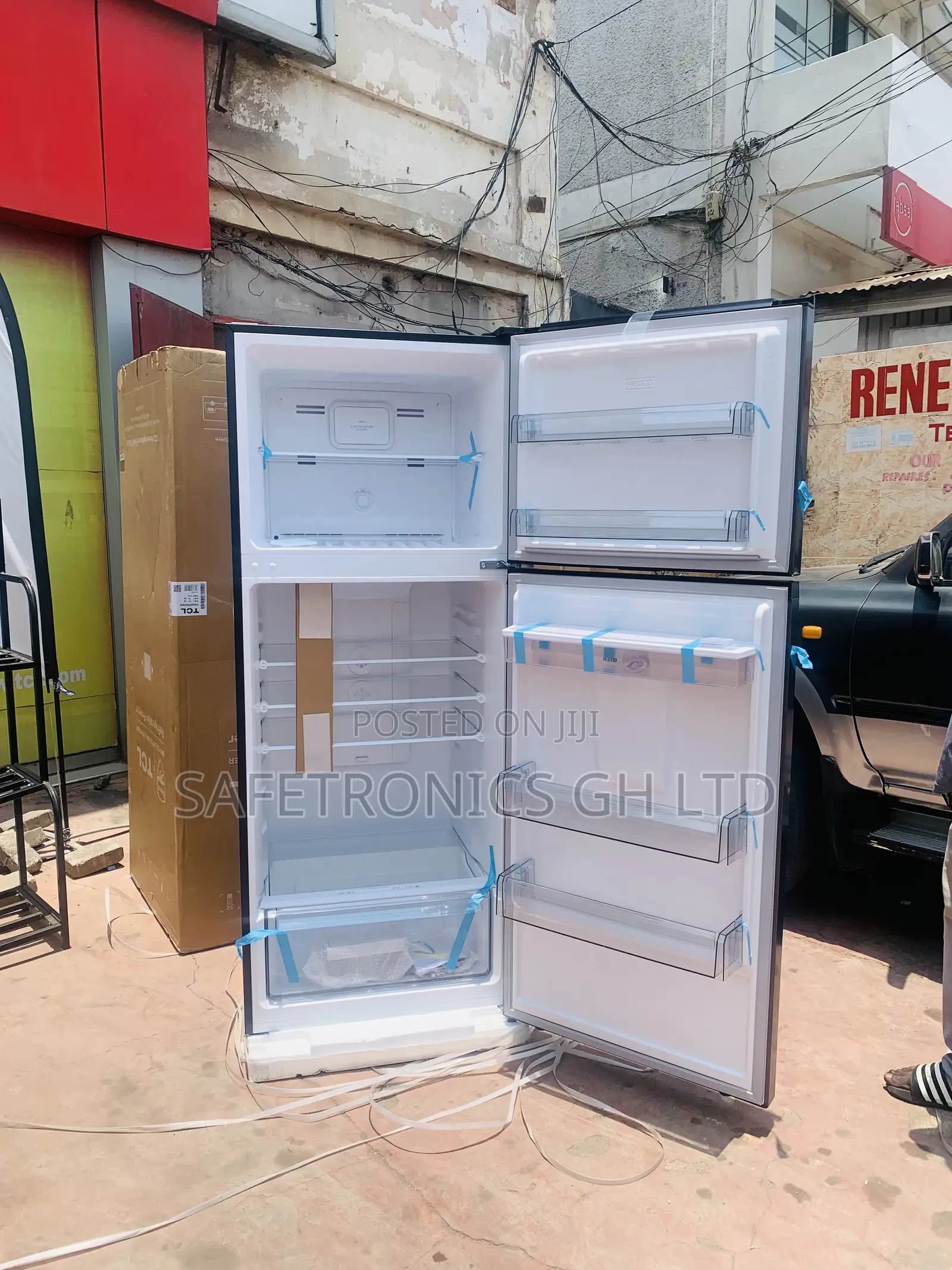 Brand New TCL P540tmgwd—413l Sliver Fridge