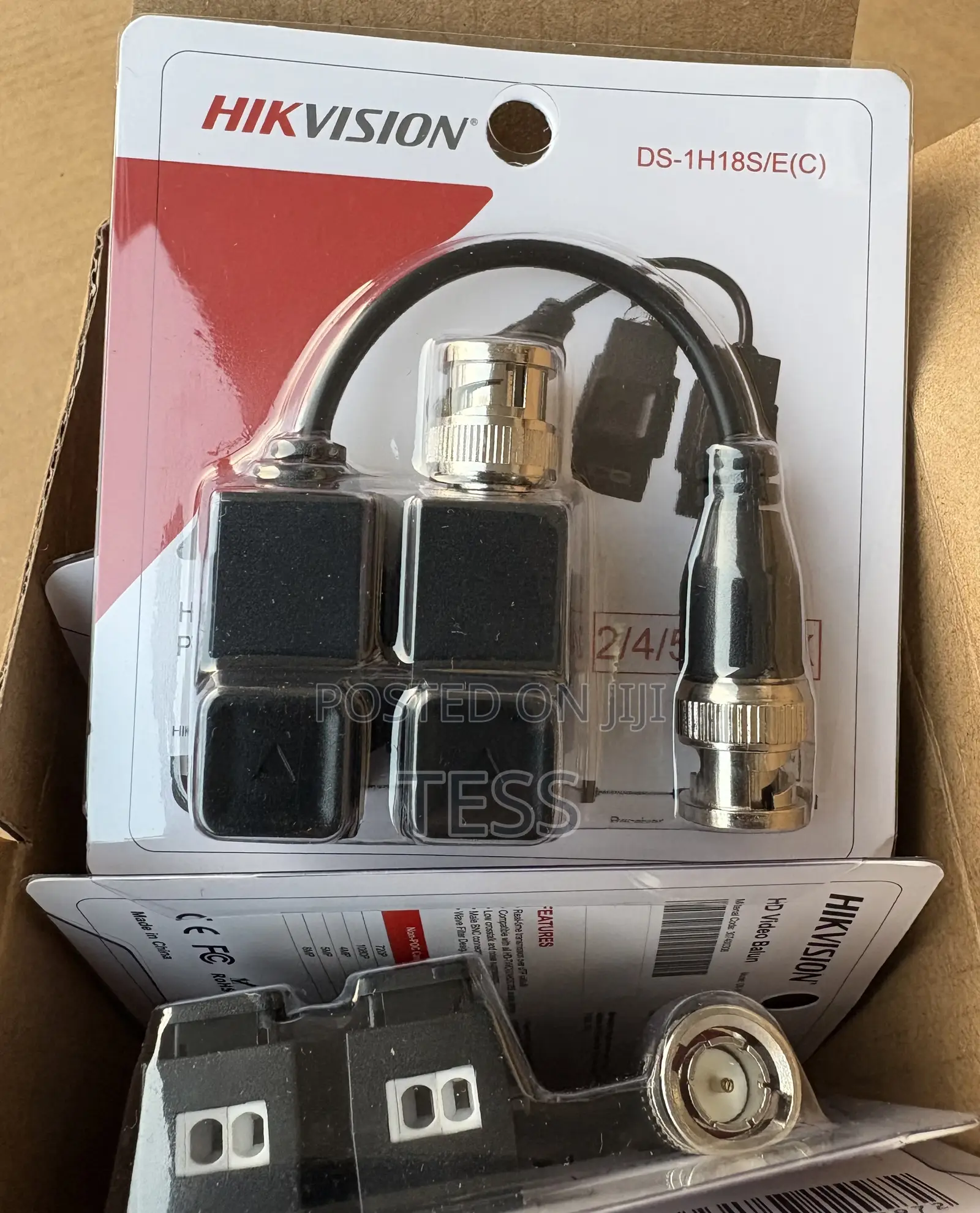 Hikvision Video Balun /8mp Ds-1h18s/E(c) Model:2025
