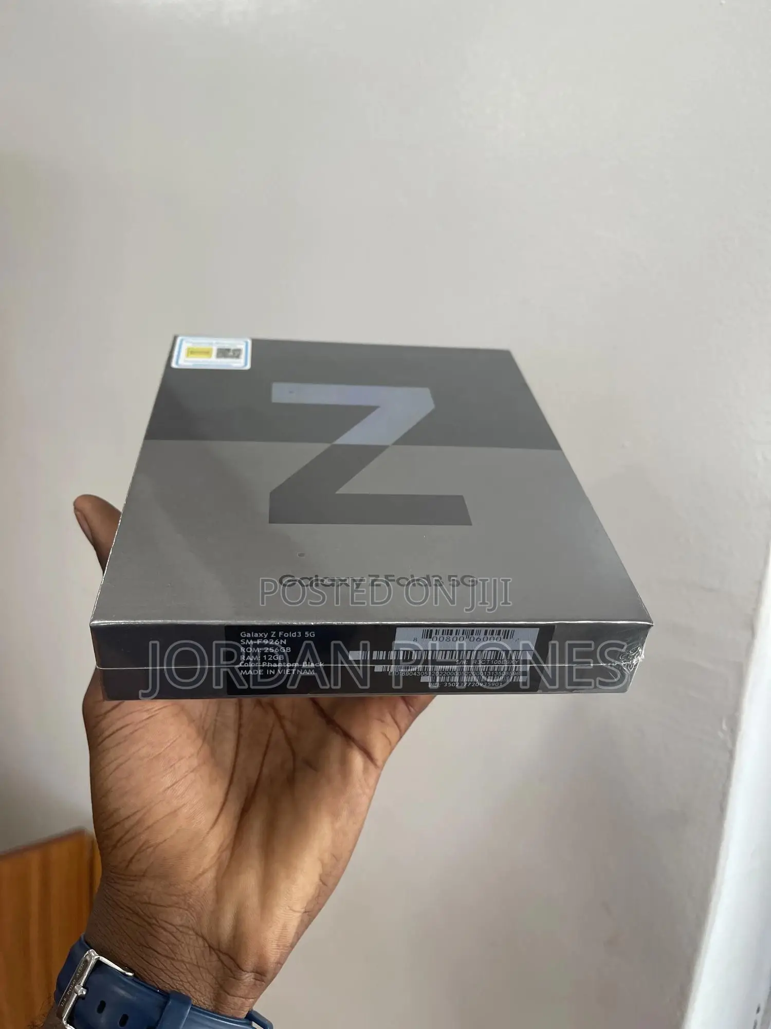 New Samsung Galaxy Z Fold 3 256 GB Black