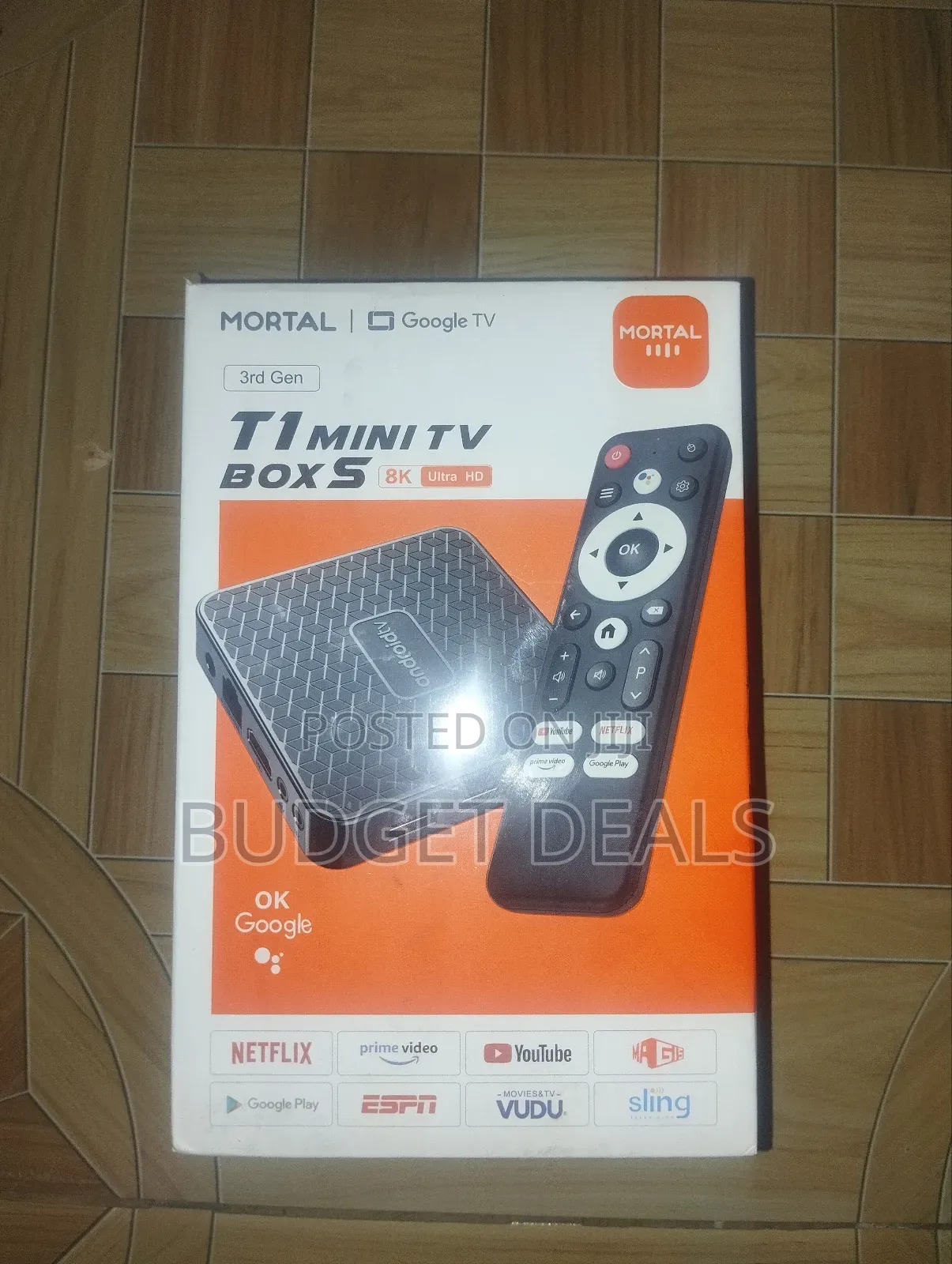 Smart Android Tv Box Streaming Media Player(Mortal T1 Mini)