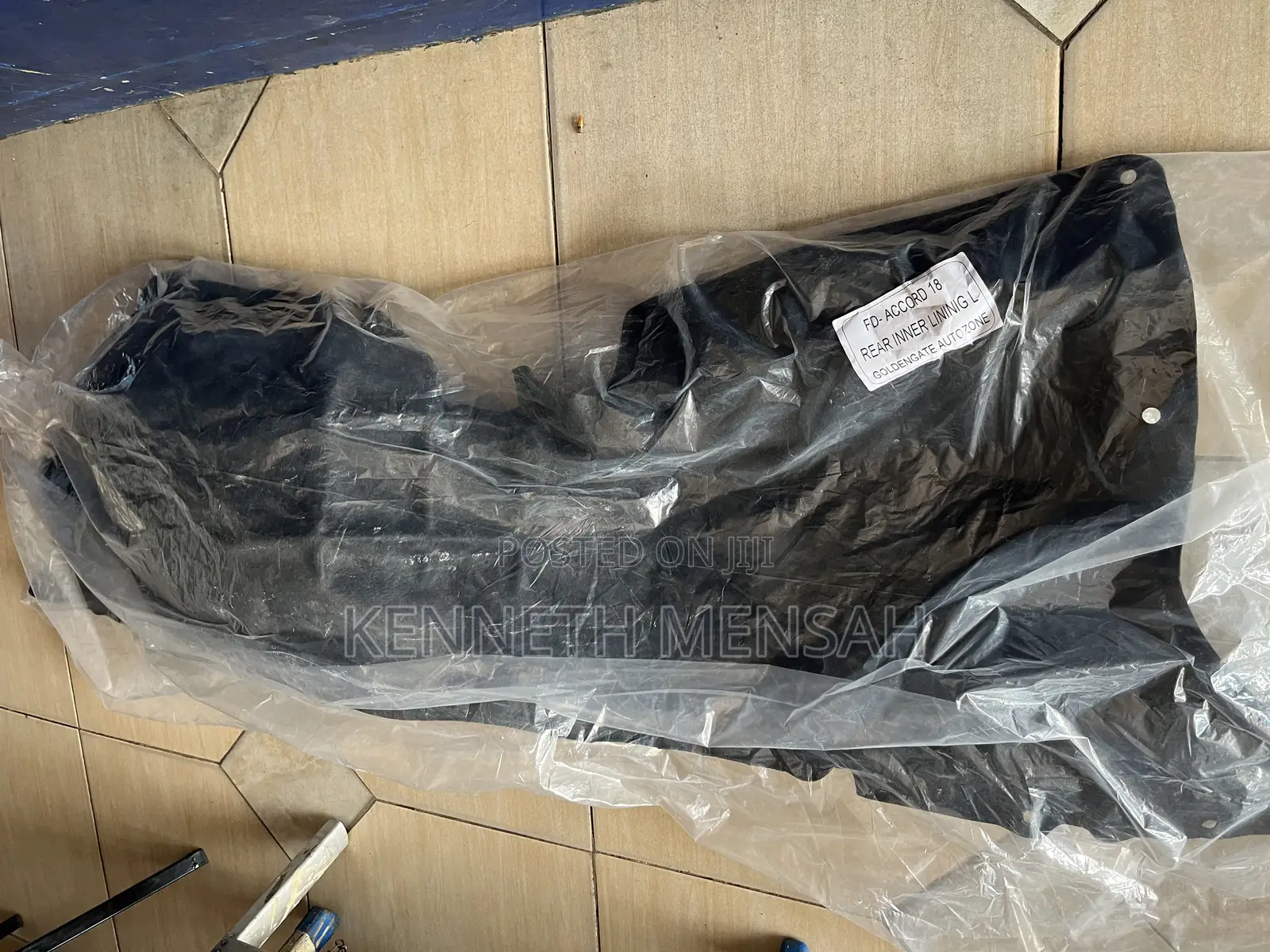 Honda Accord 2018-2022 Back Fender Linner/Mudguard Rubbers