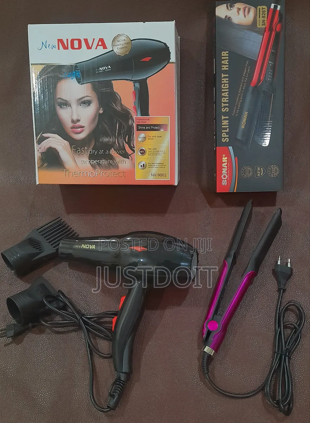Combo Deal – Nova 9002 Dryer + Sonar 826 Straightener