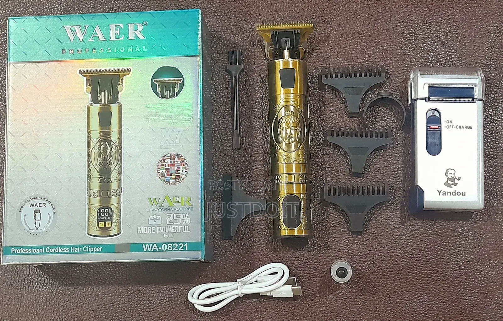 Waer Wa-08221 Clipper + Yandou Shaver (220 Cedis)