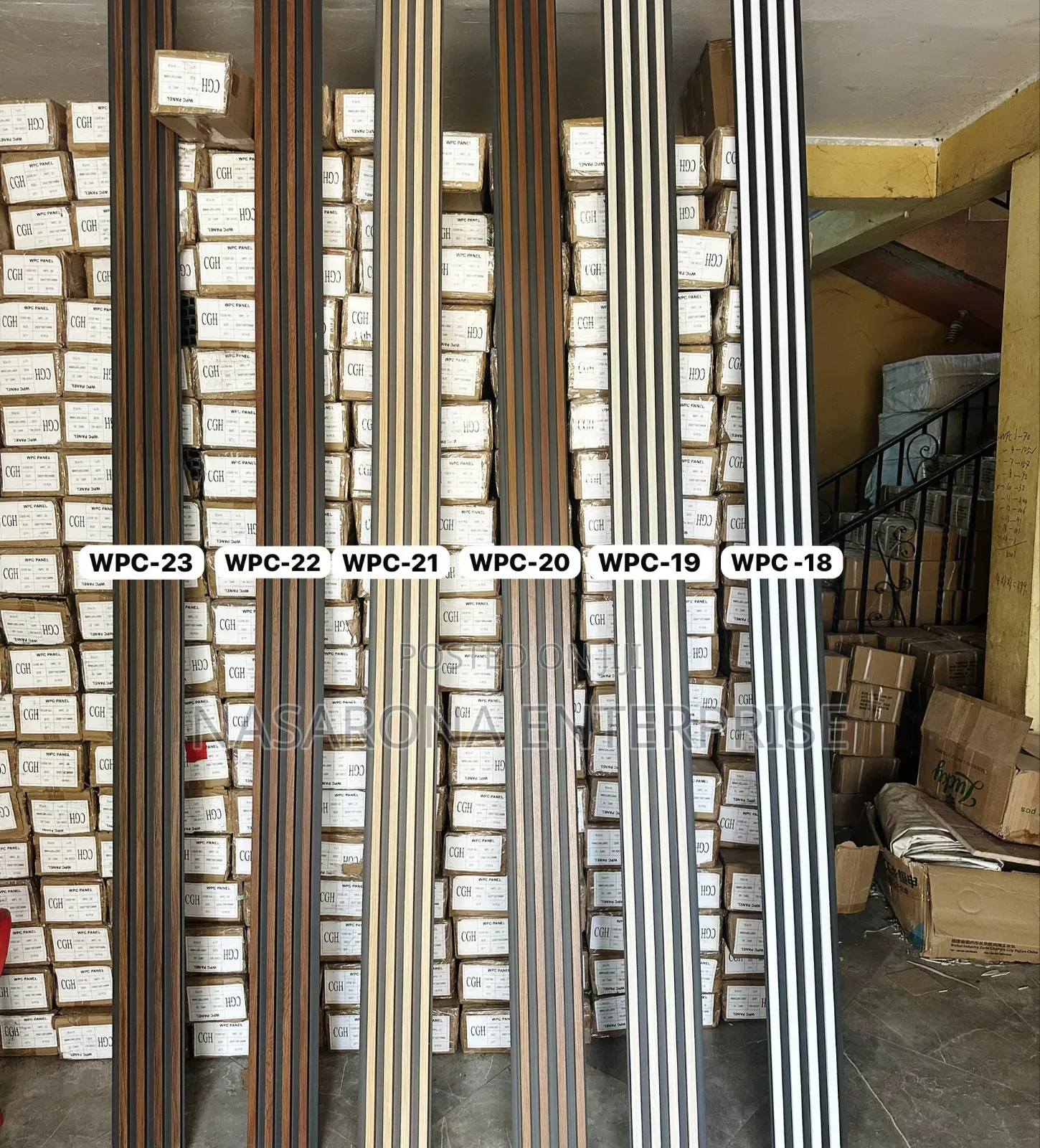 10ft Fluted Wall Pannels