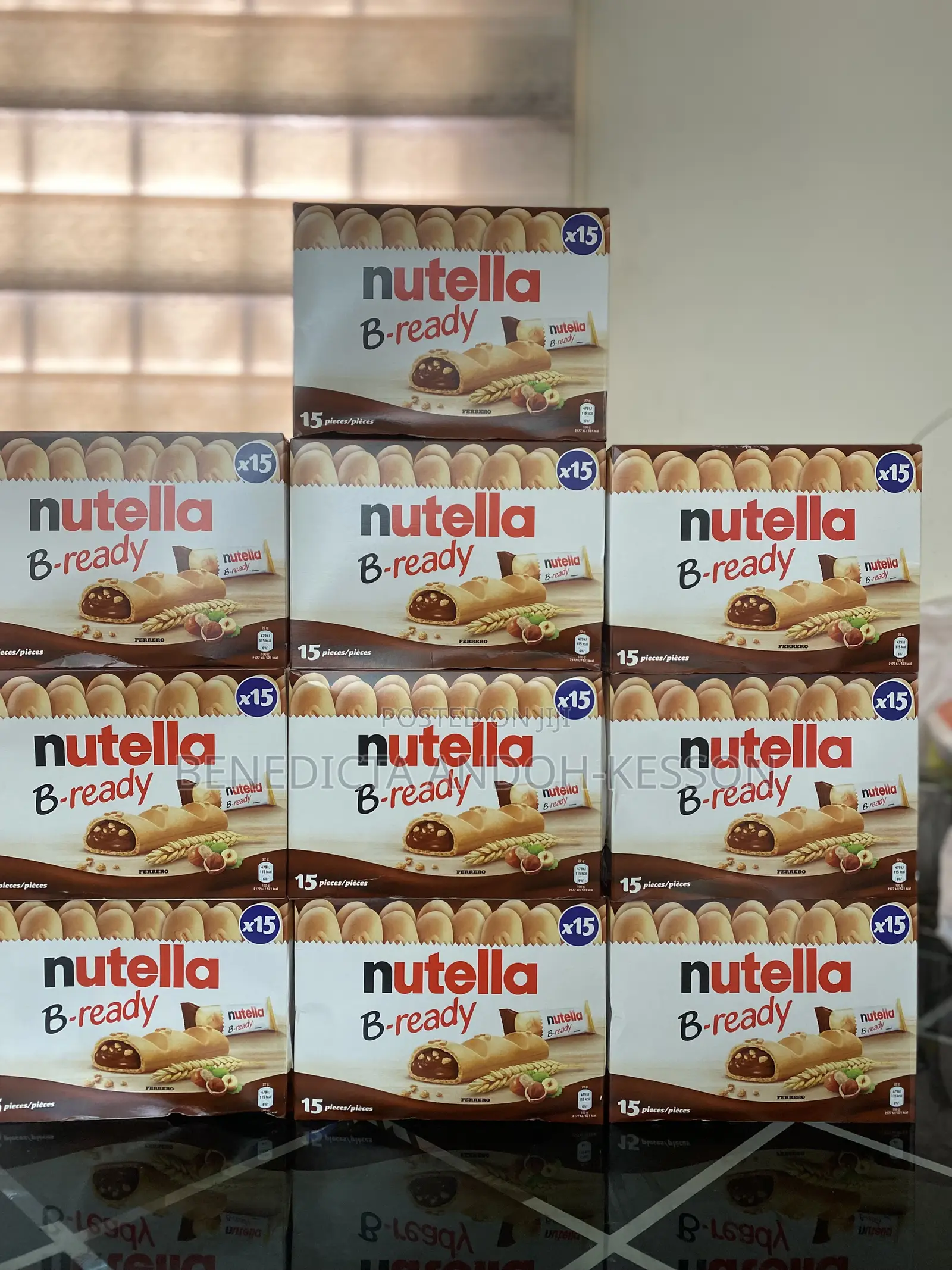Nutella B-Ready Biscuits With Ferrero Filling