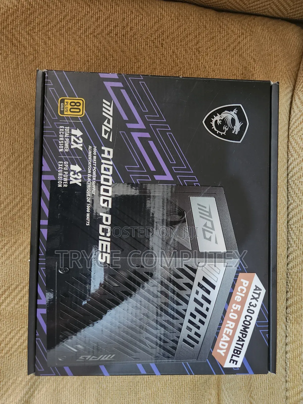 Msi MPG 1000watt Gaming Power Supply