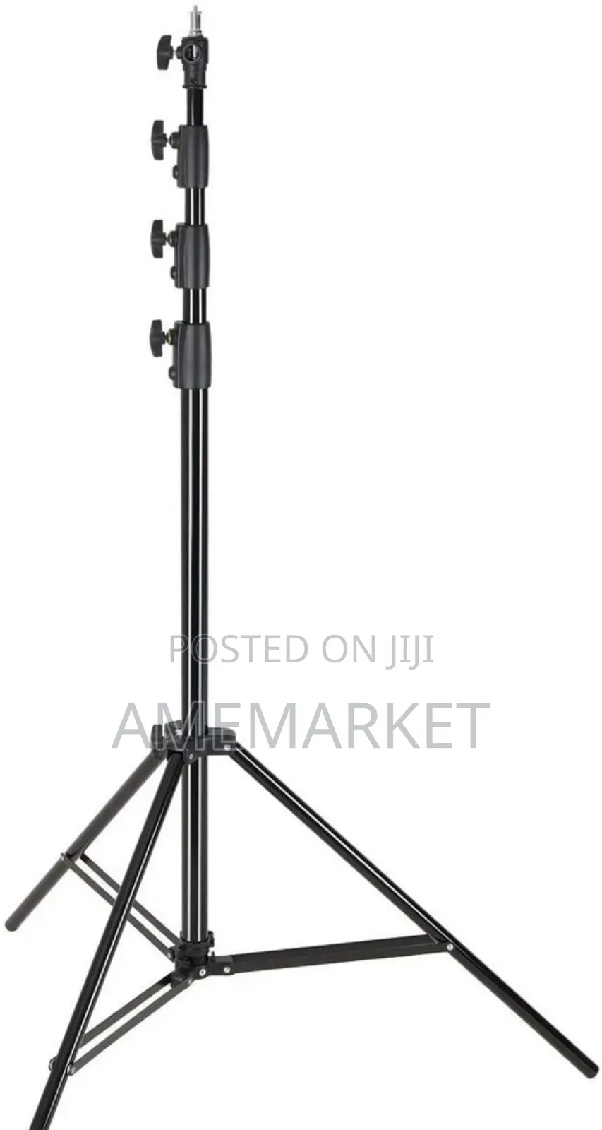 2.8m Heavy Duty Light Stand With Spring Tripod