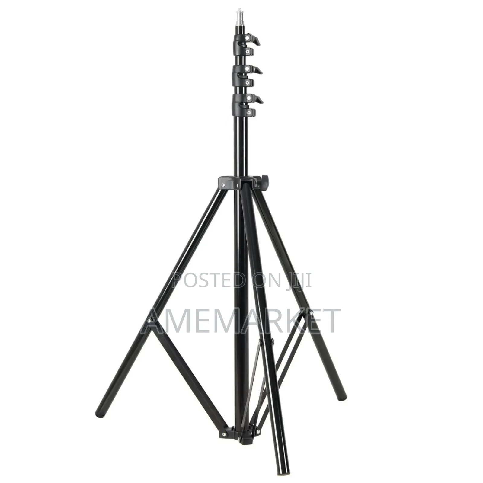 2.8m Heavy Duty Light Stand With Spring Tripod