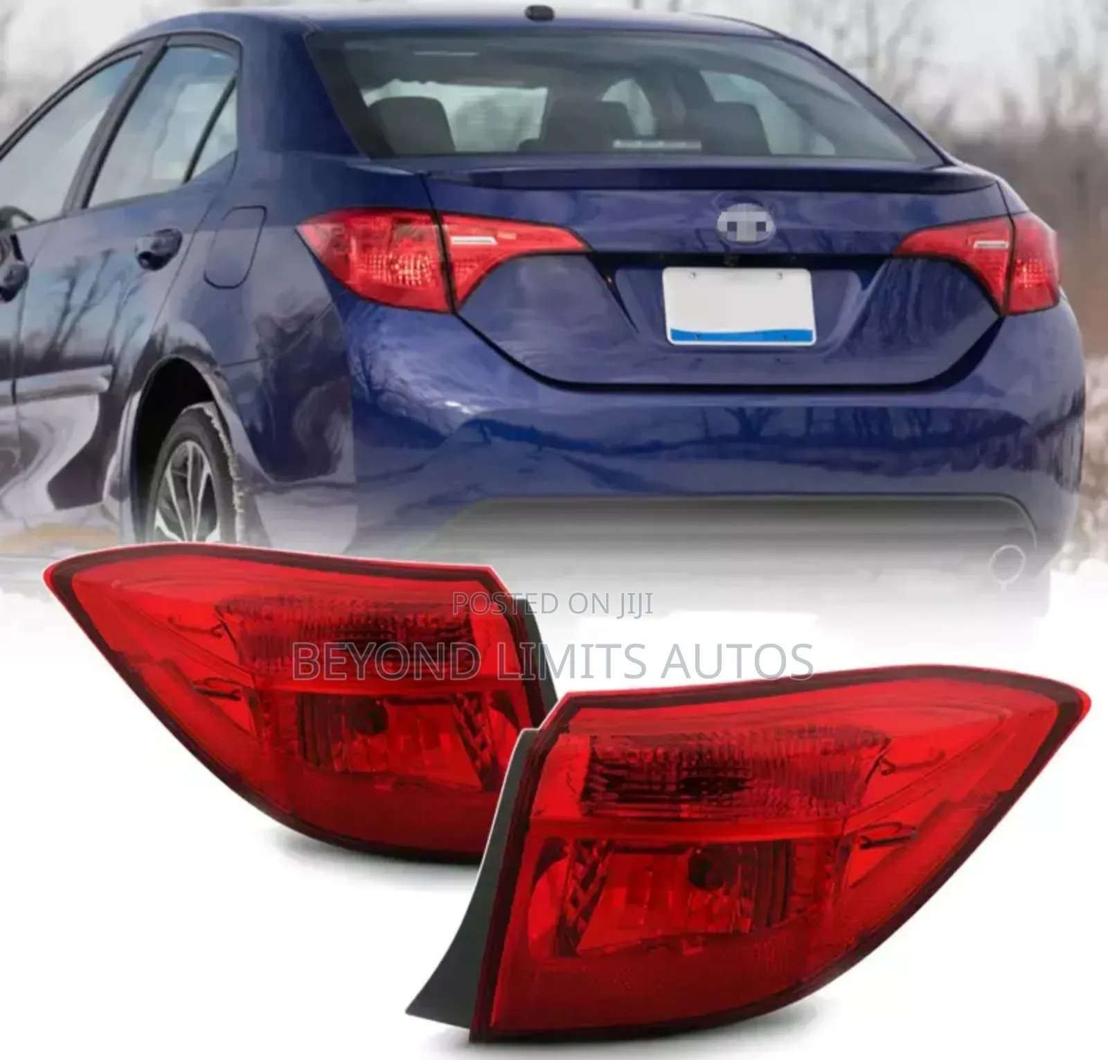 Toyota Corolla 2017,2018,2019 Taillight/Tail Light