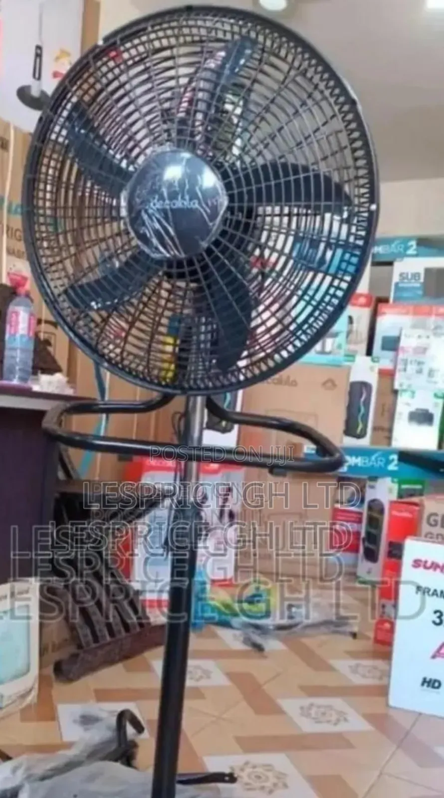 High Adjustable Floor Fan