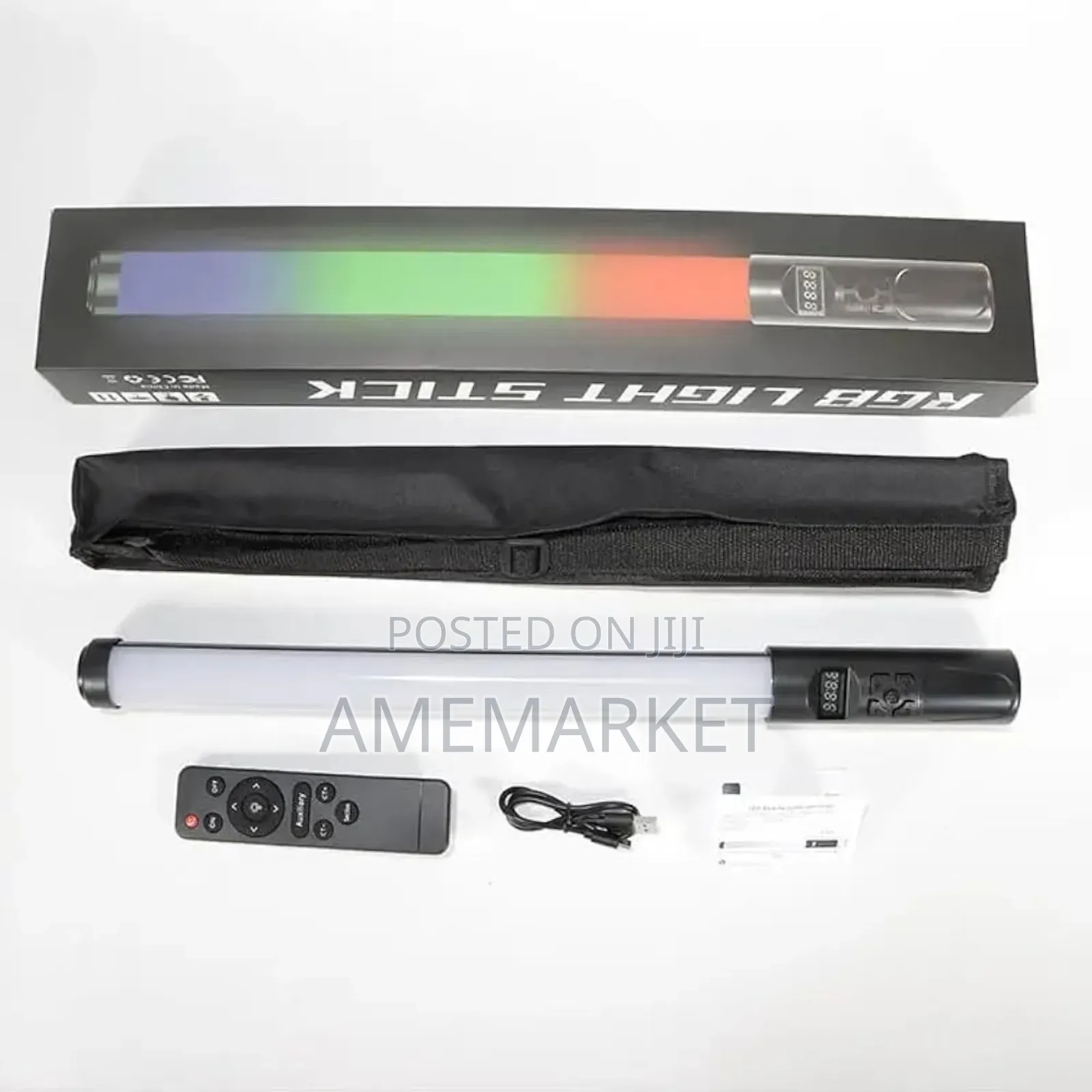 Recharheable Handheld RGB Colour Led Photography Stick Light