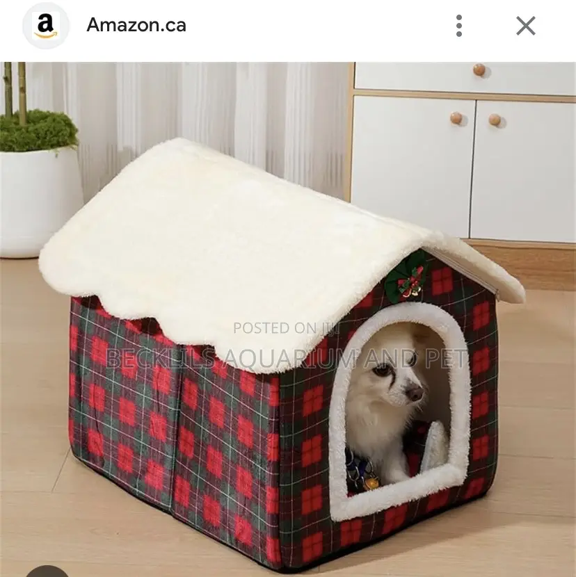 Foldable. Dog Bed House Soft Foam