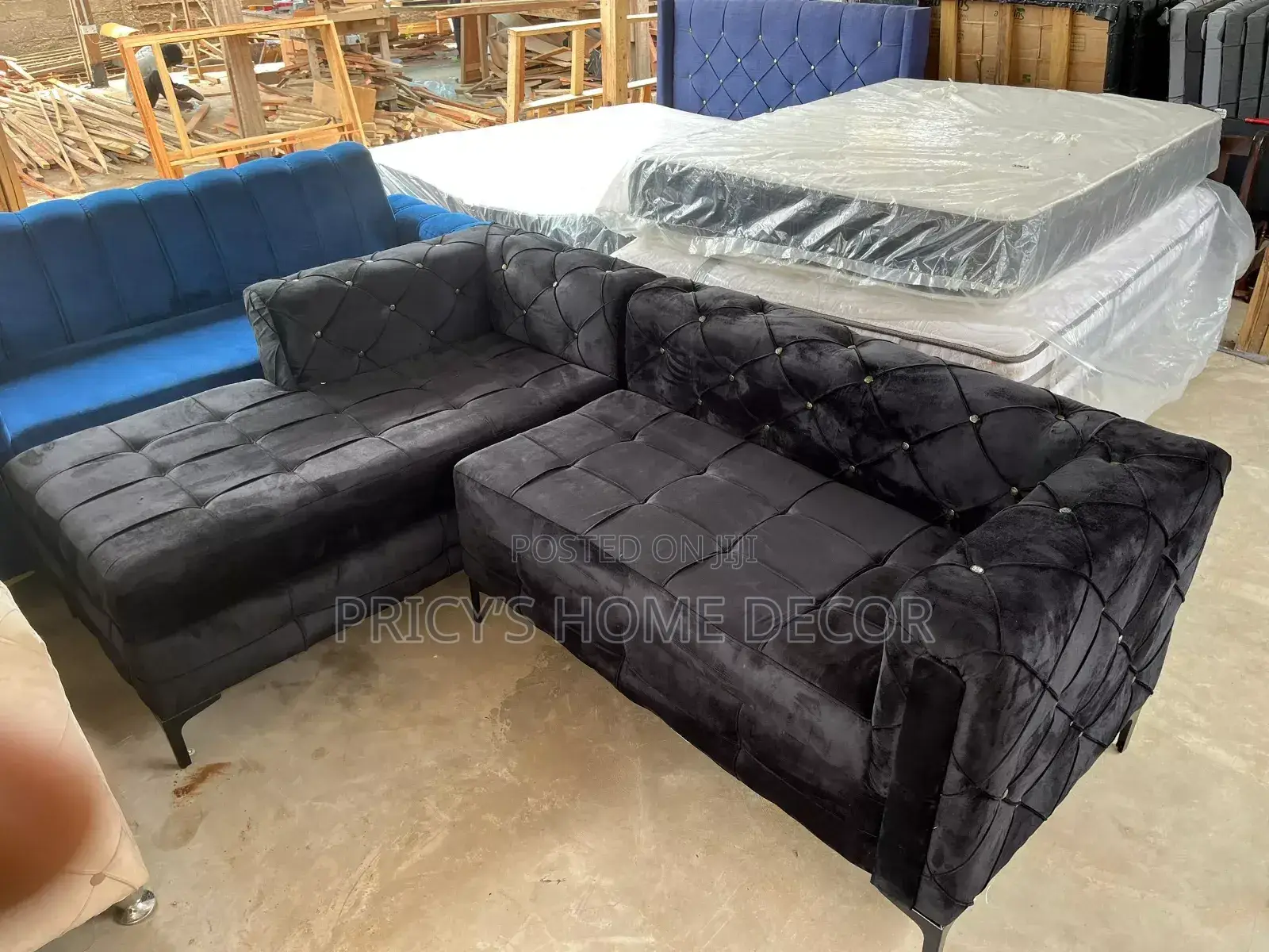 Elegante L-Shape Sofà Available ::Payment on Delivery