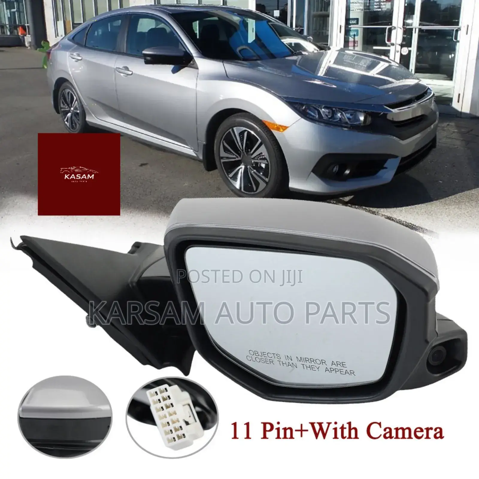 Side Mirror Honda Civic Complete 2016 With Mirror in It