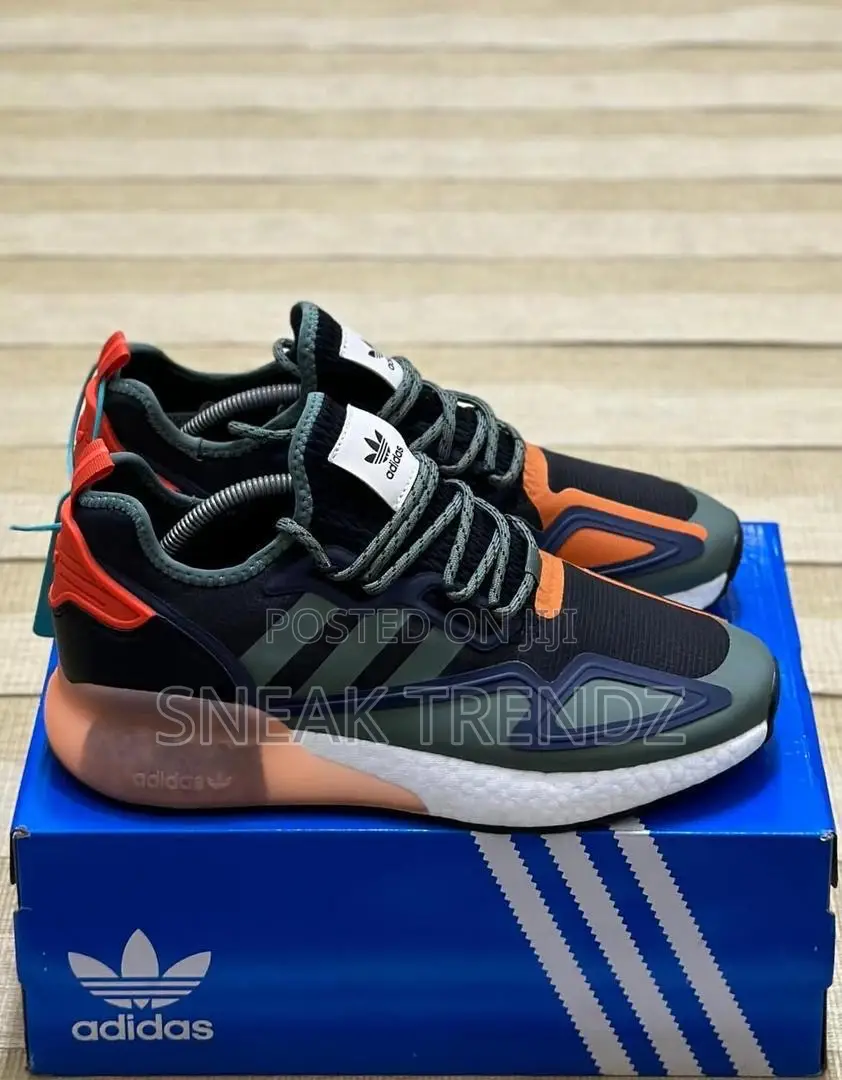 Adidas Og Zx Green Orange N White