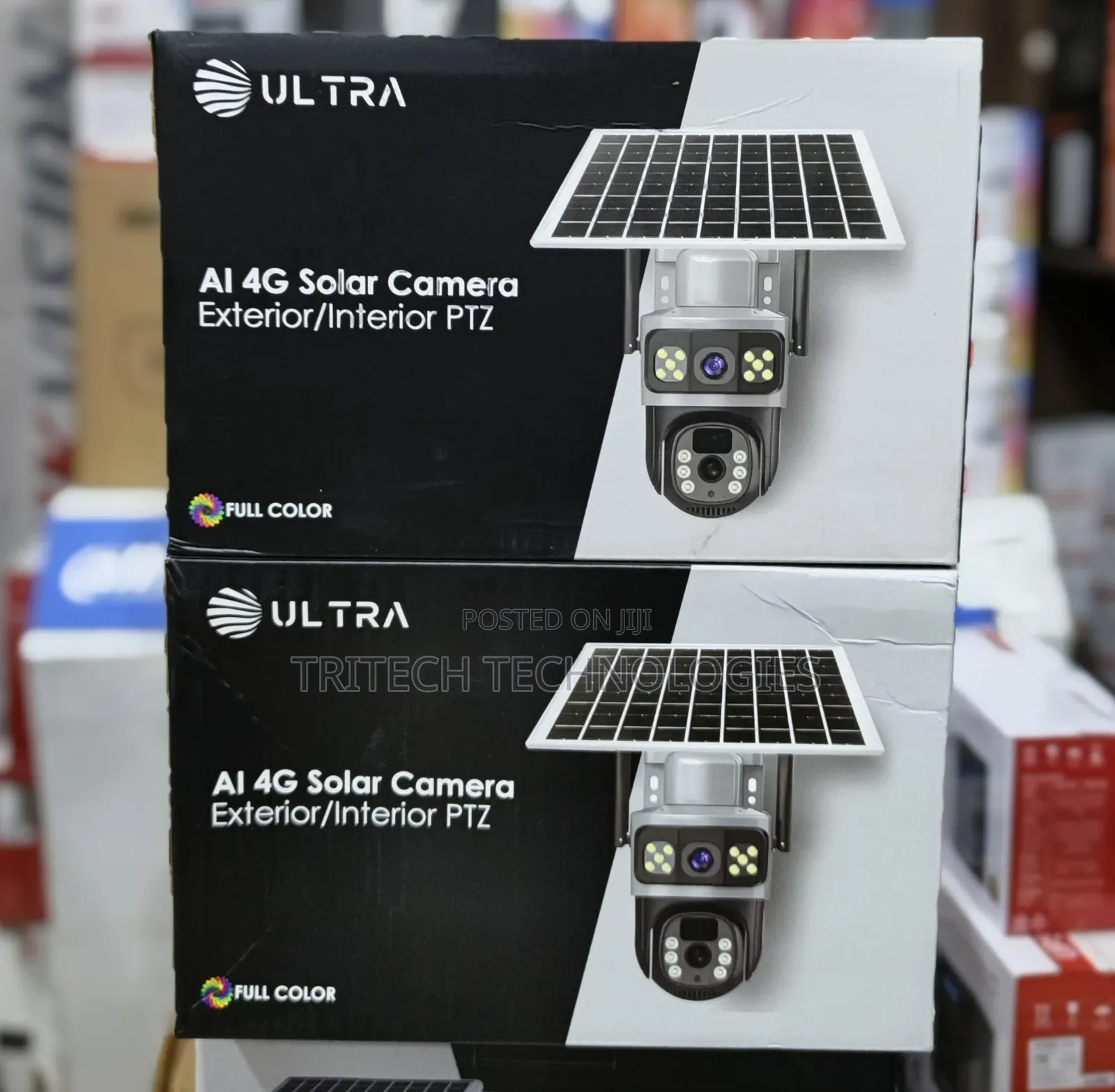 Hikview 4g Solar PTZ Camera 6mp Dual Lens Motion Detection
