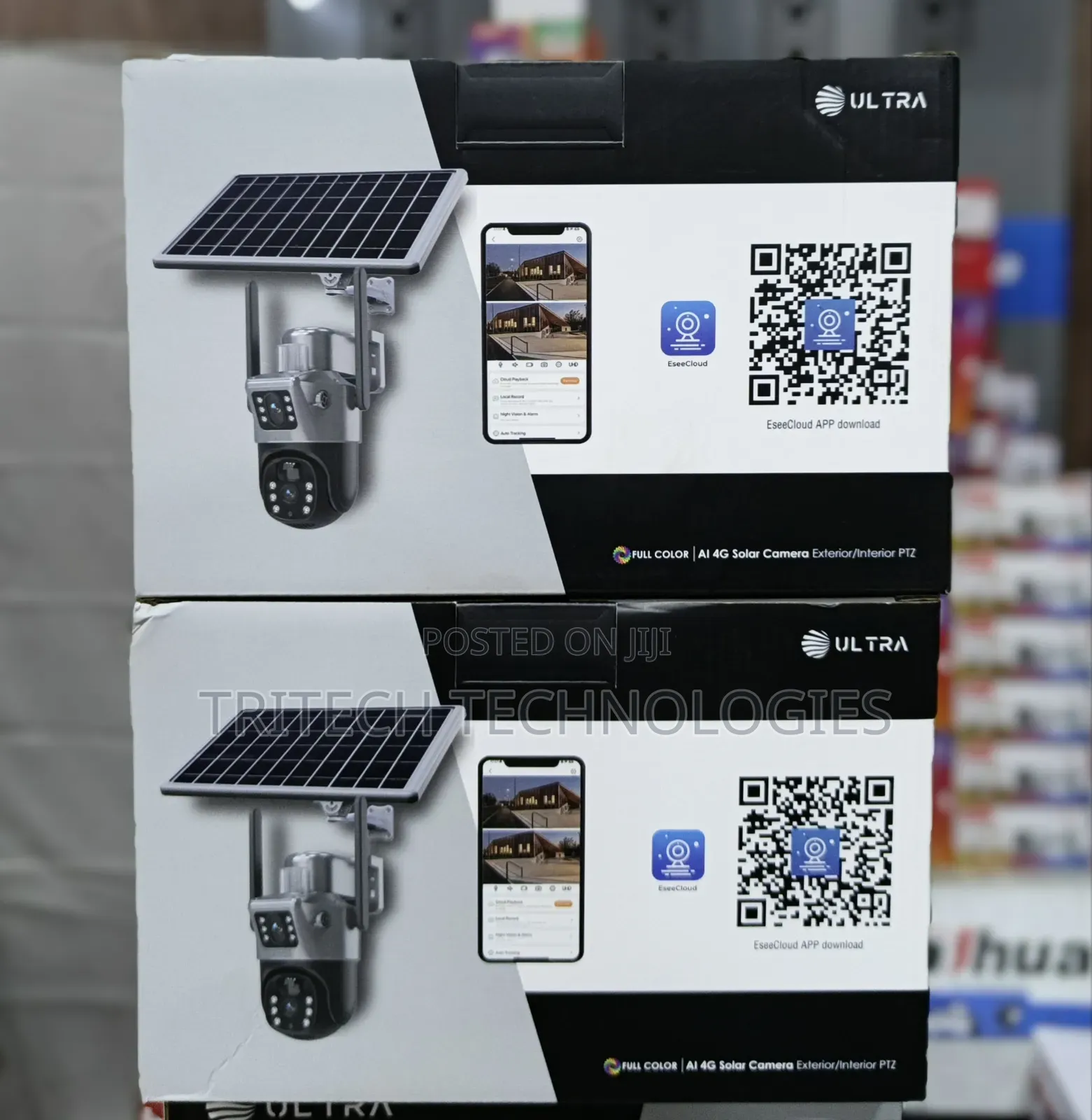 Hikview Solar 4g Sim Camera 6mp 2 Way Audio and Human Detection