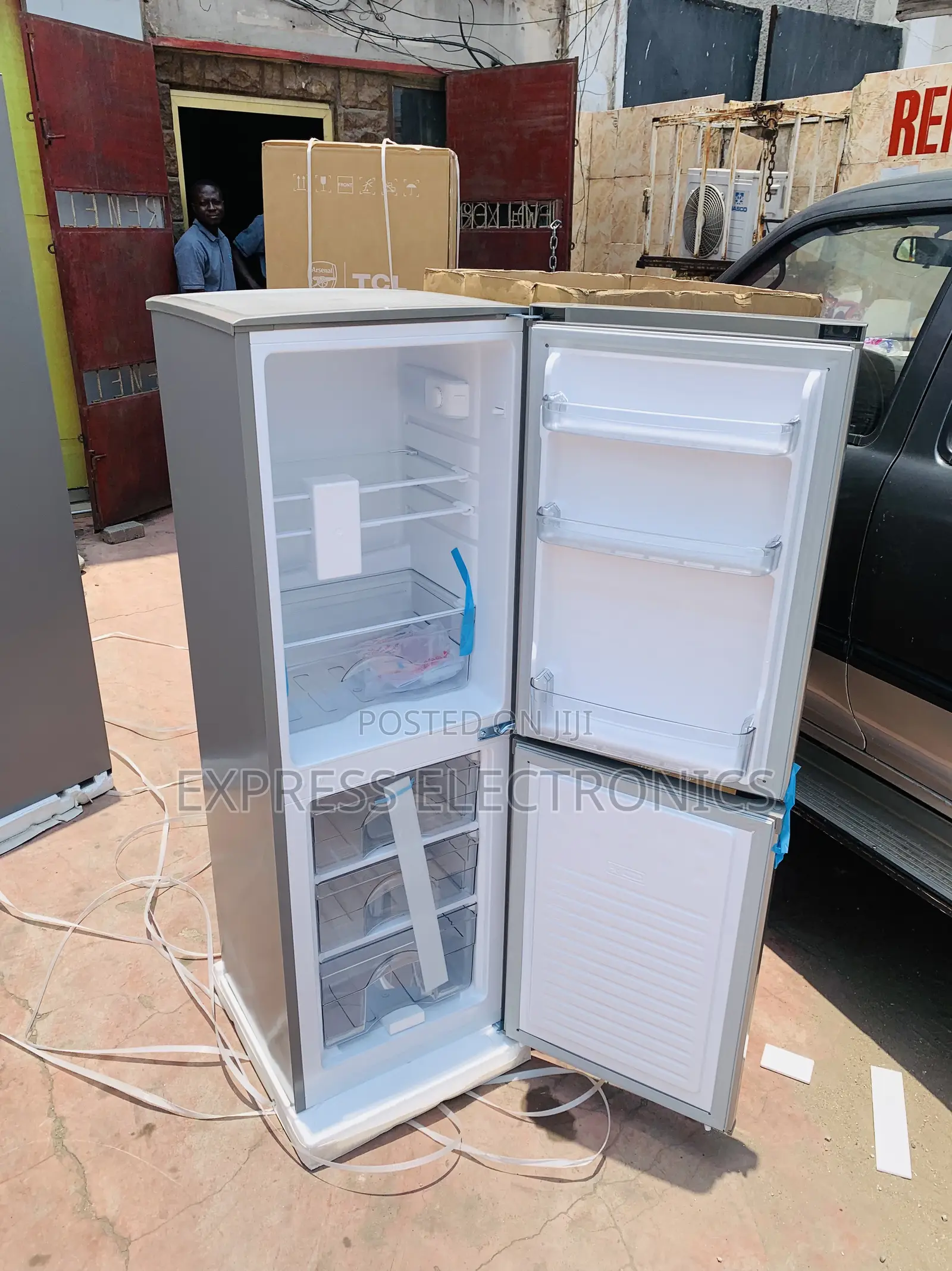 Better Deal on TCL F185bfs—142l Fridge Double Door
