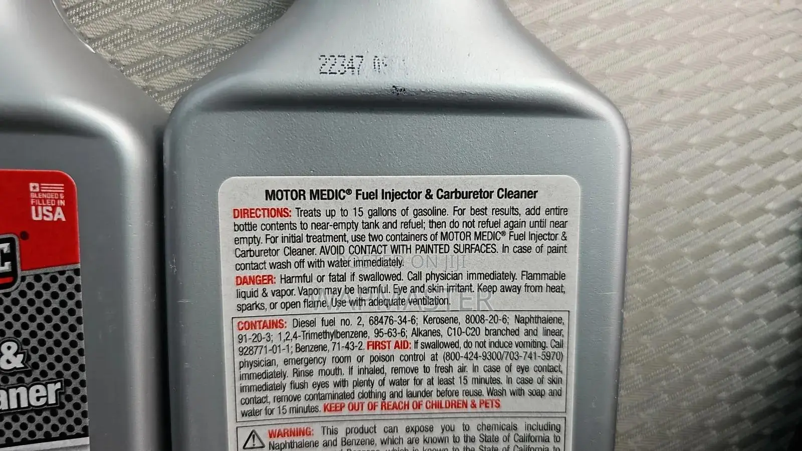 Original Fuel Injector Cleaner Motor Medic From Usa