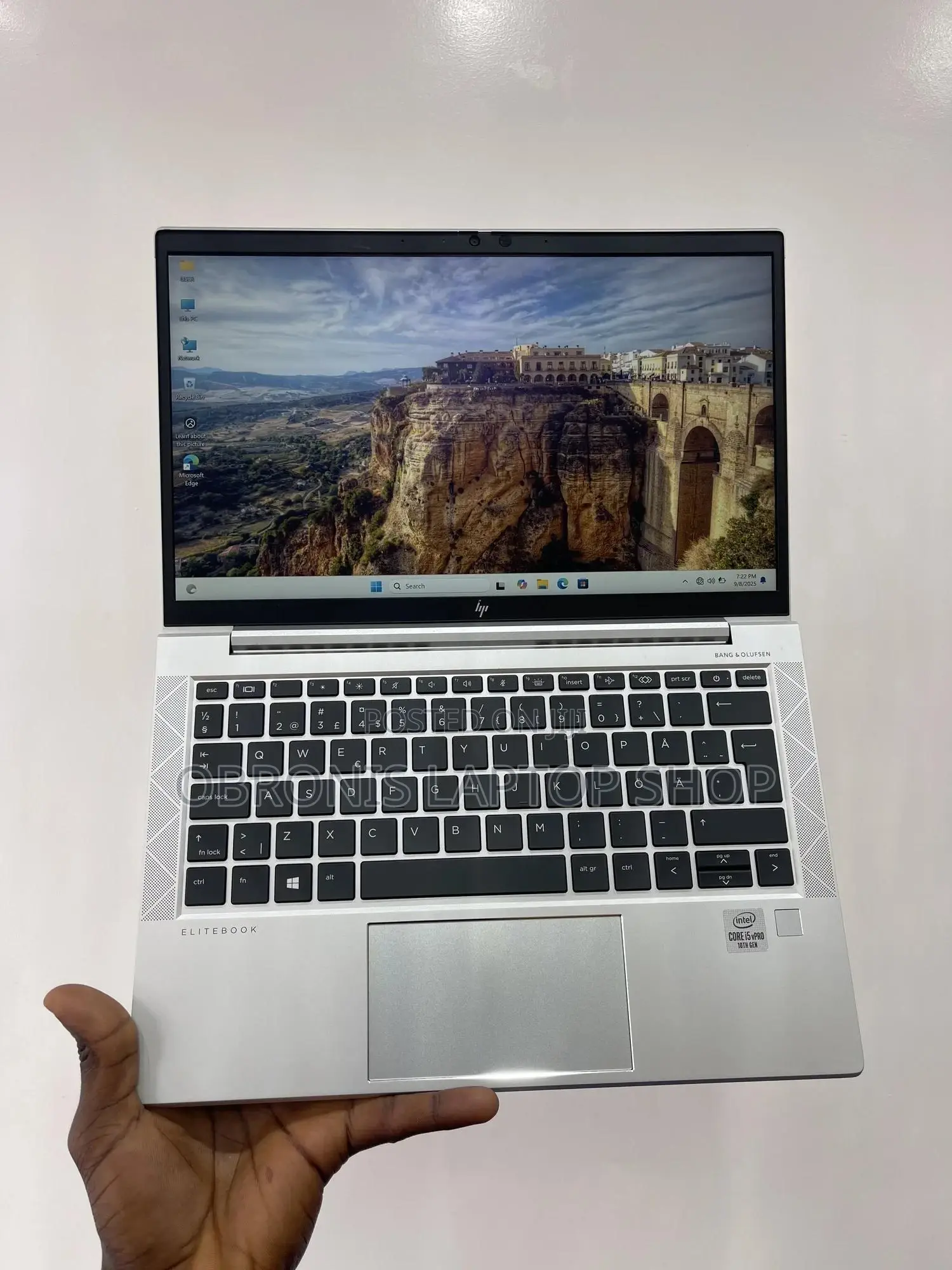 Laptop HP EliteBook 830 G7 16GB Intel Core I5 SSD 512GB