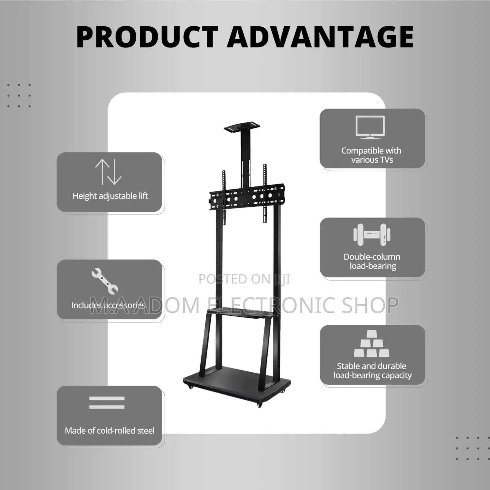 Trolley for Heavy Led TVS Between 50”100”