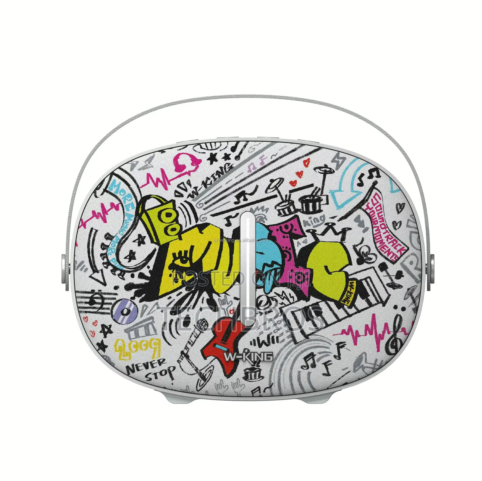 W-king T8ii Portable Wireless Bluetooth Loud Speaker 40w-96w Peak