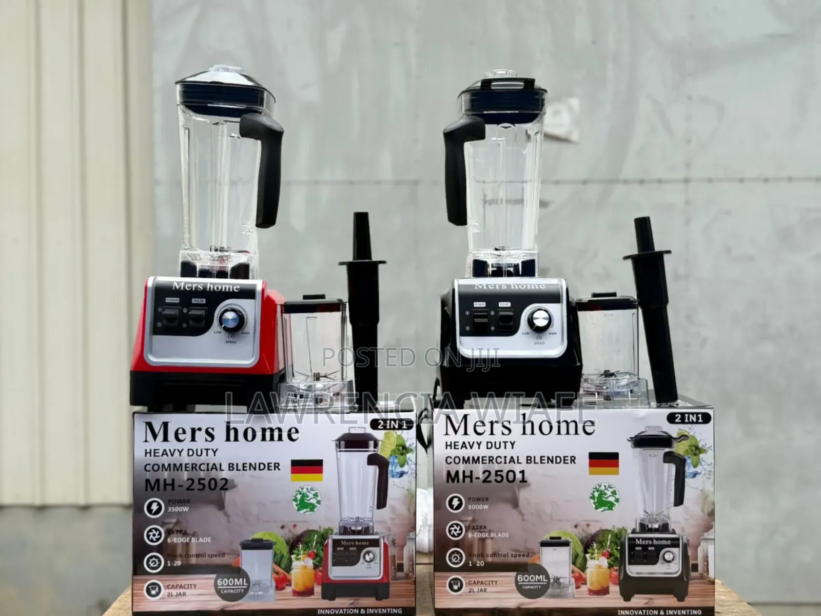 Unbreakable Mershome Commercial Blender