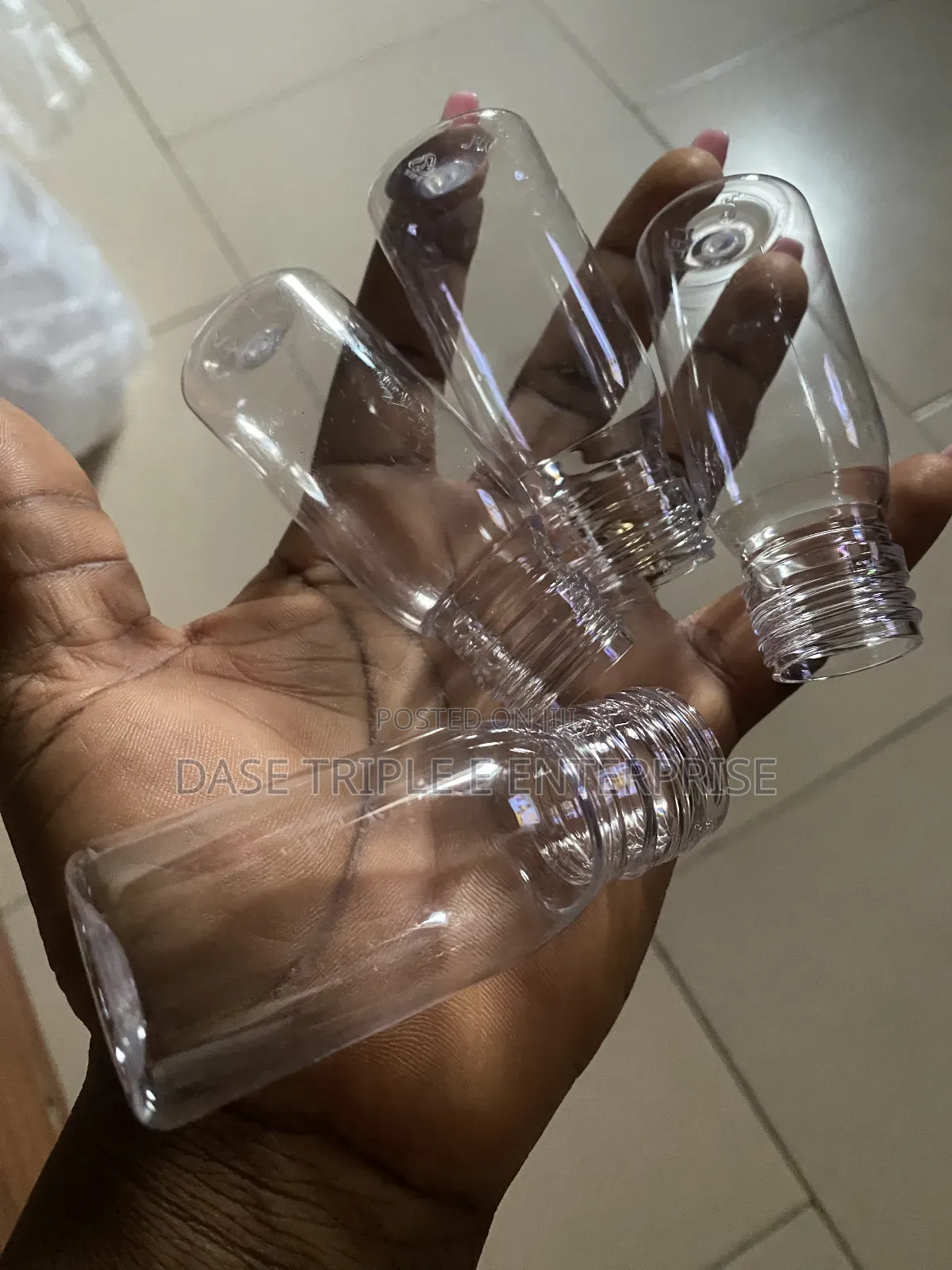 35ml Plastic Pet Bottle Clear