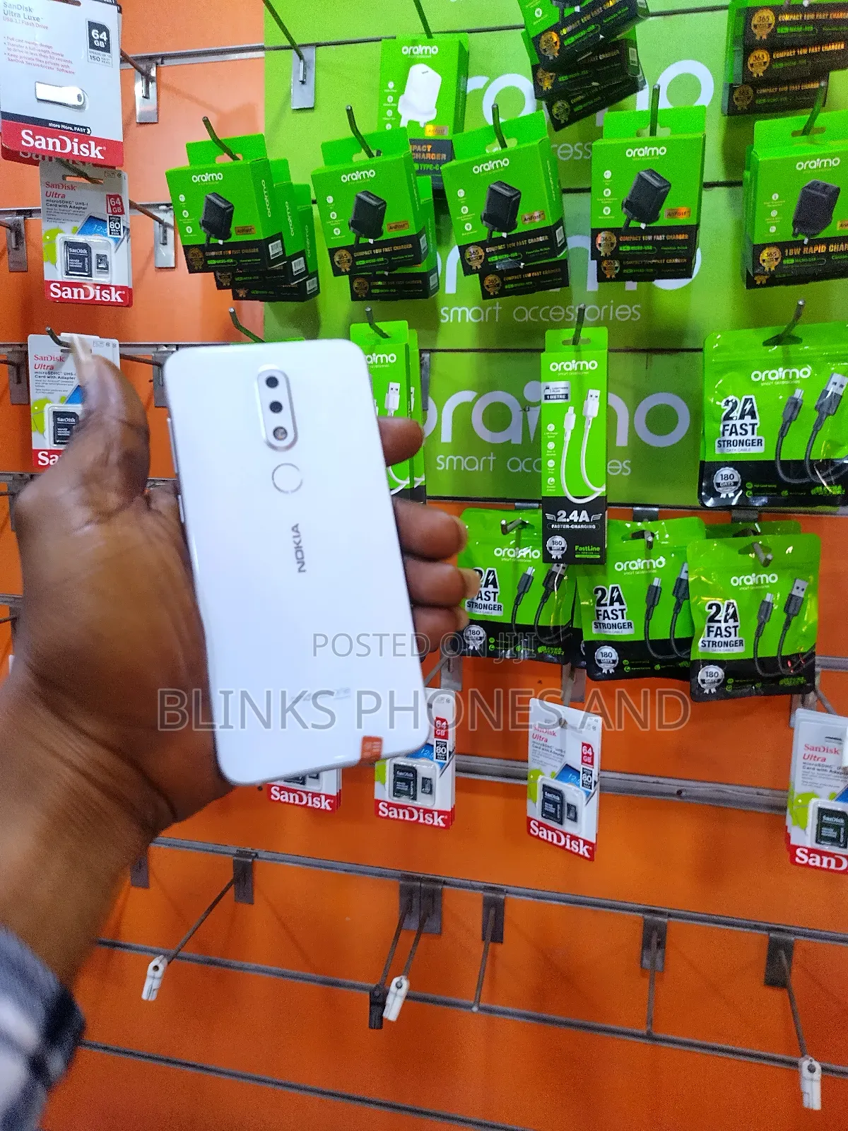 Nokia 6.1 Plus (X6) 64 GB White
